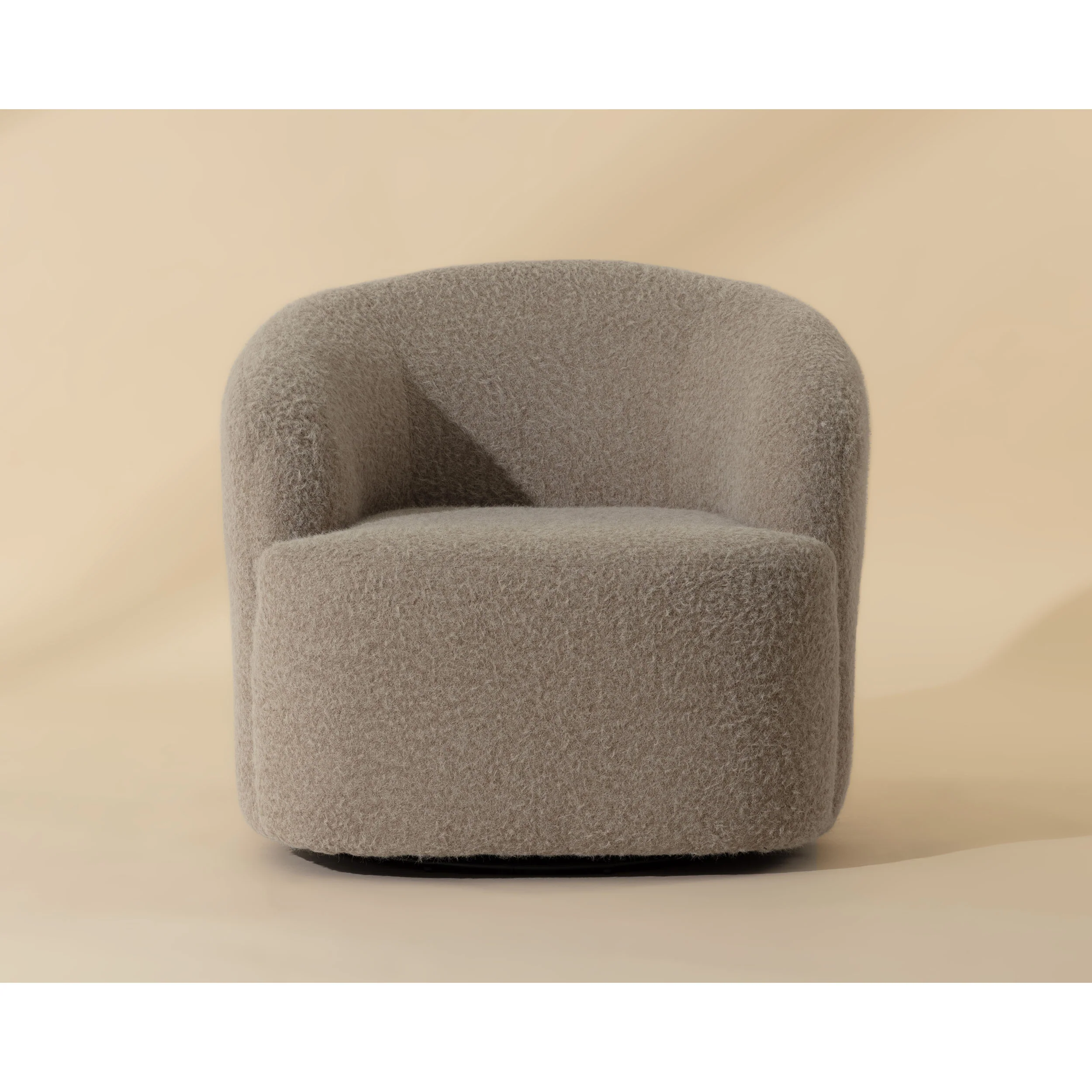 Fuwari Swivel Chair, Macio Shearling - Image 5