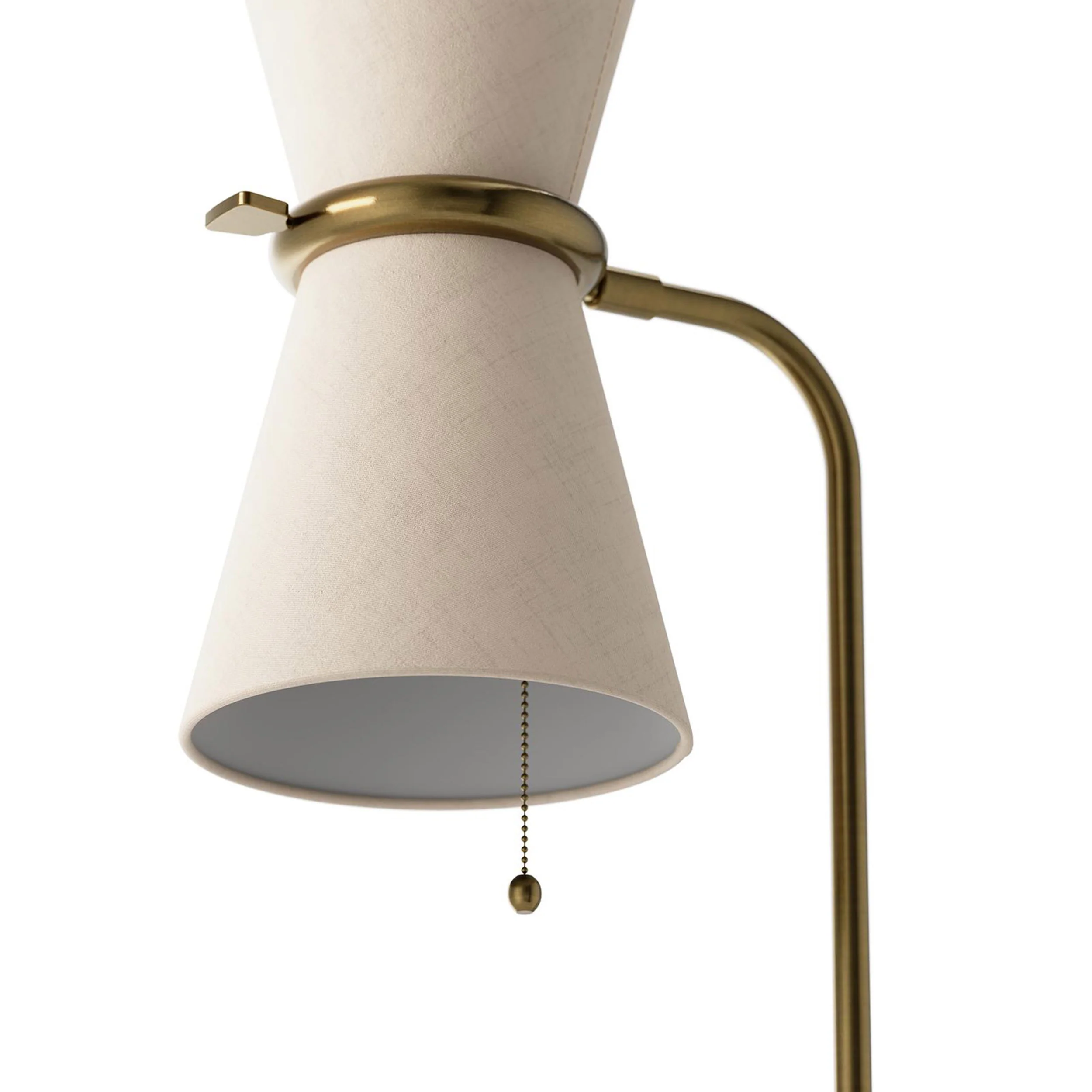 Gable Floor Lamp, Oyster - Image 4