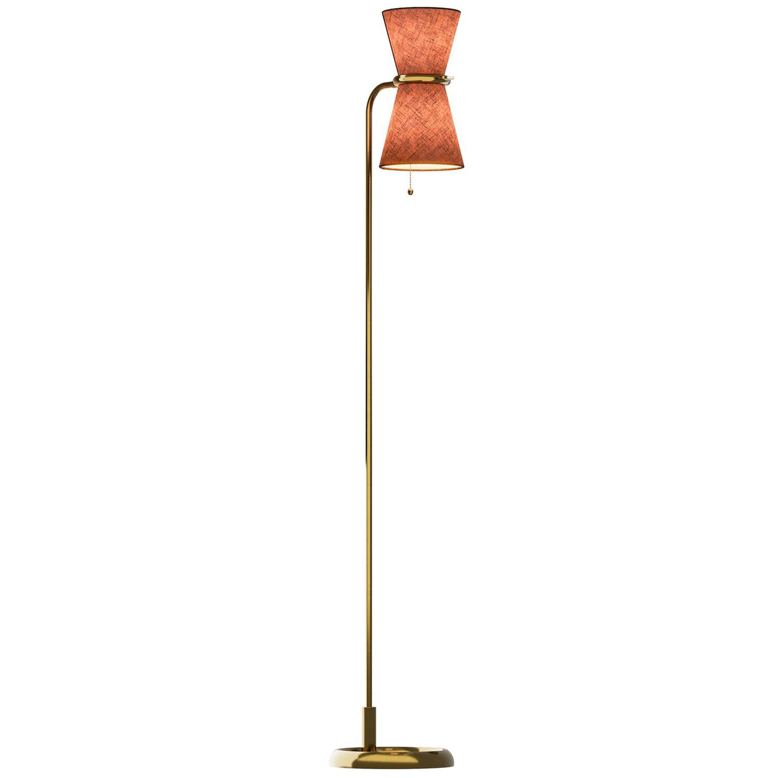Gable Floor Lamp, Russet - Image 2