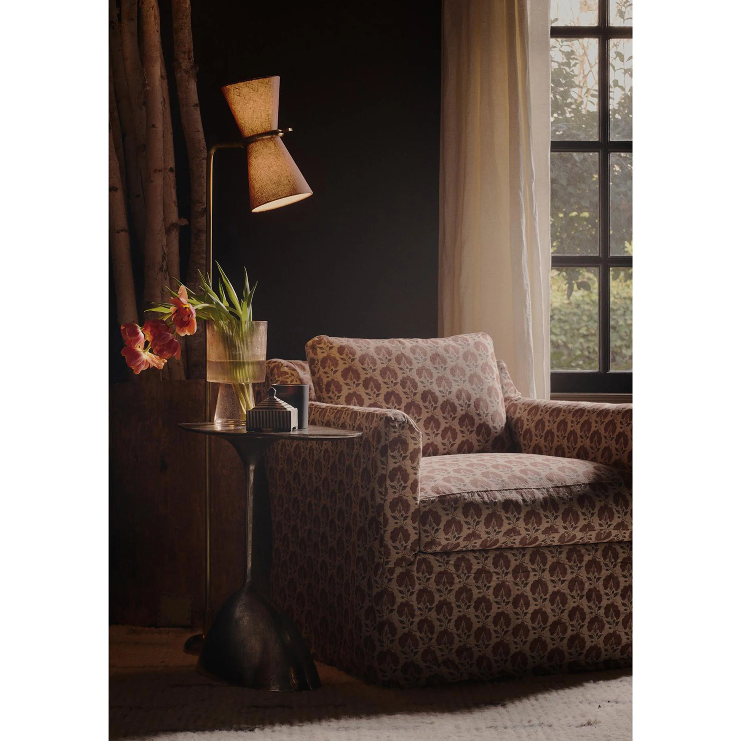 Gable Floor Lamp, Russet - Image 6