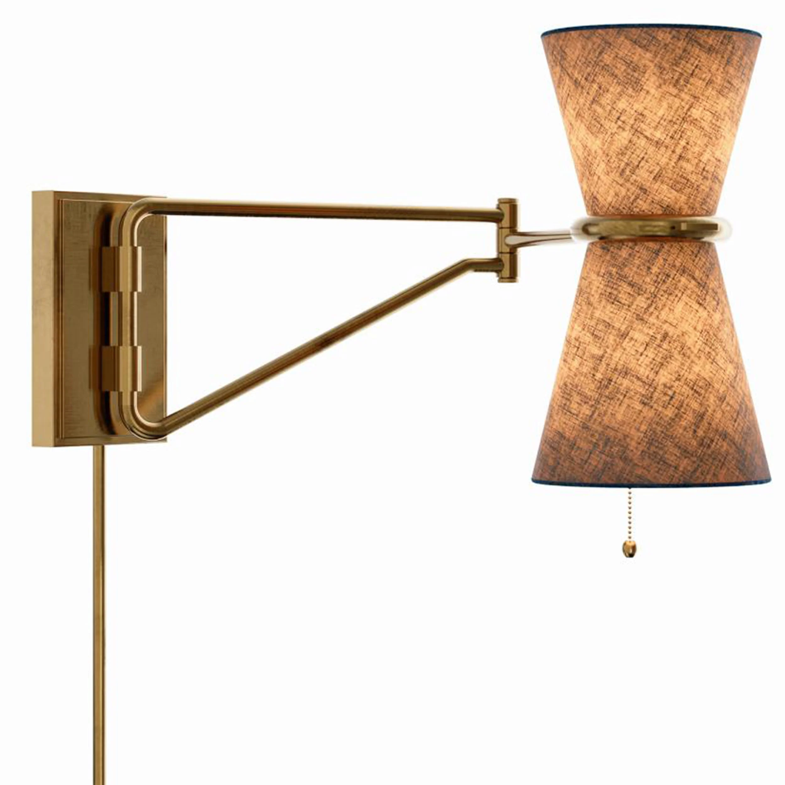 Gable Swing Arm Sconce, Storm Blue - Image 3