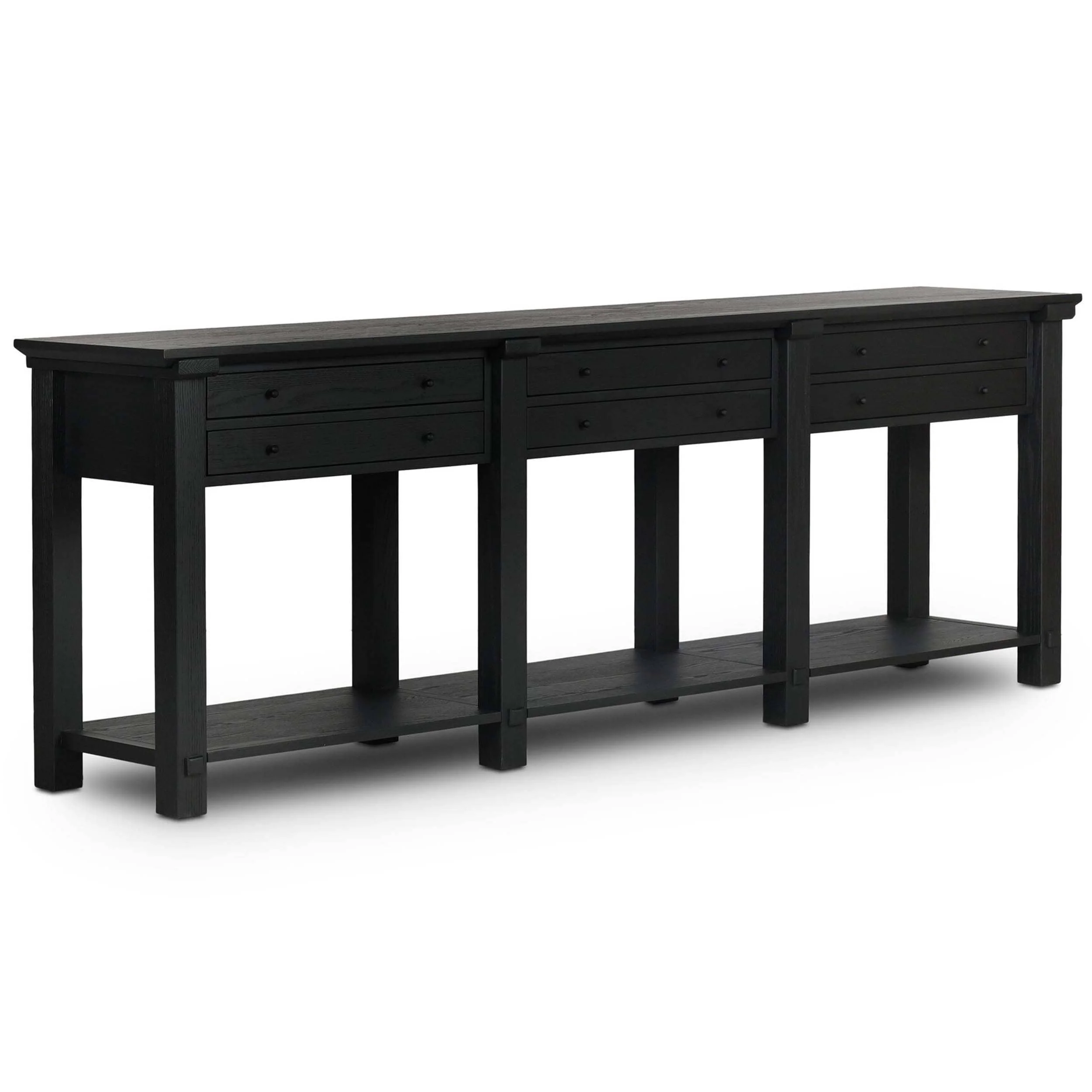 Gardendale Console Table, Stained Black by Four Hands