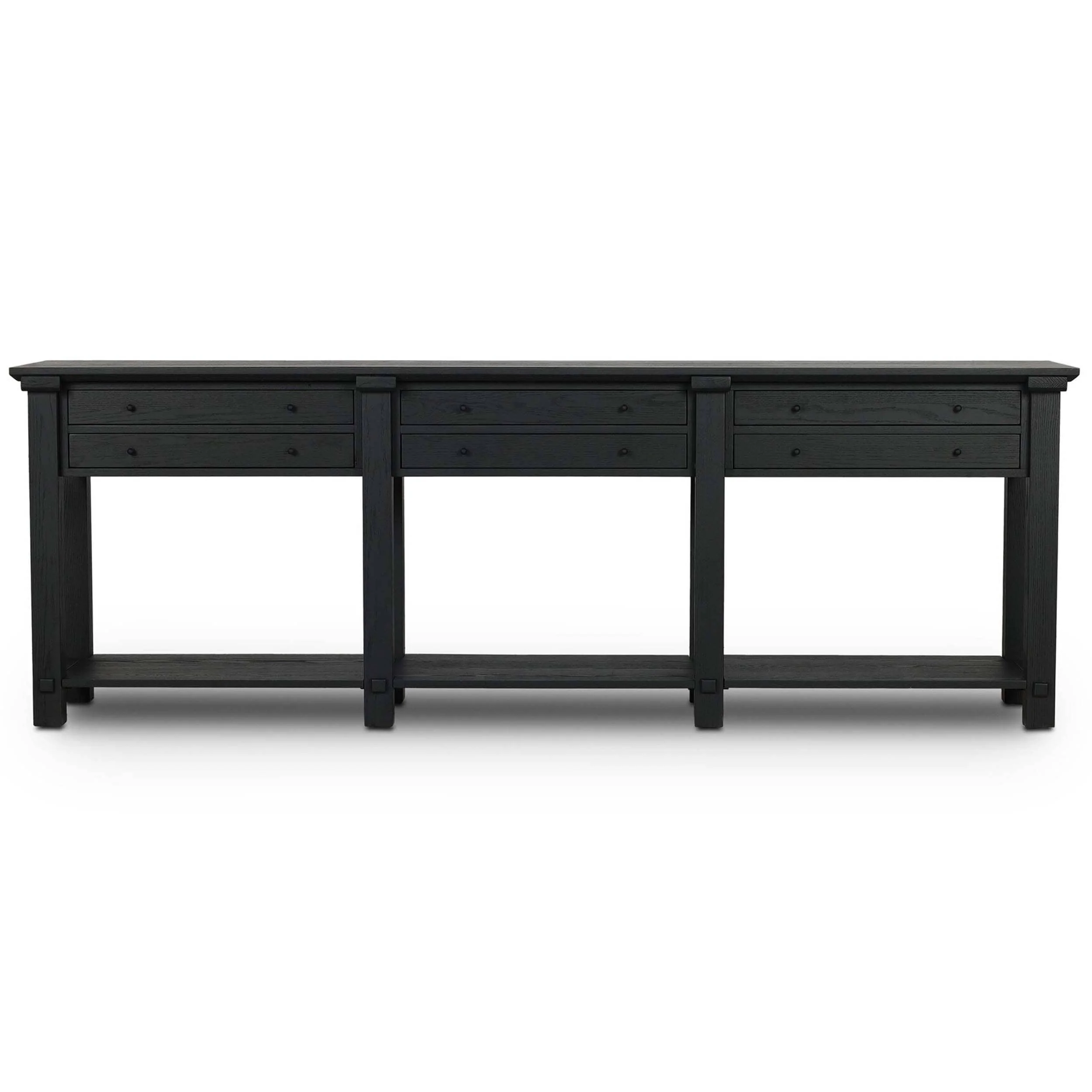 Gardendale Console Table, Stained Black by Four Hands - Image 2