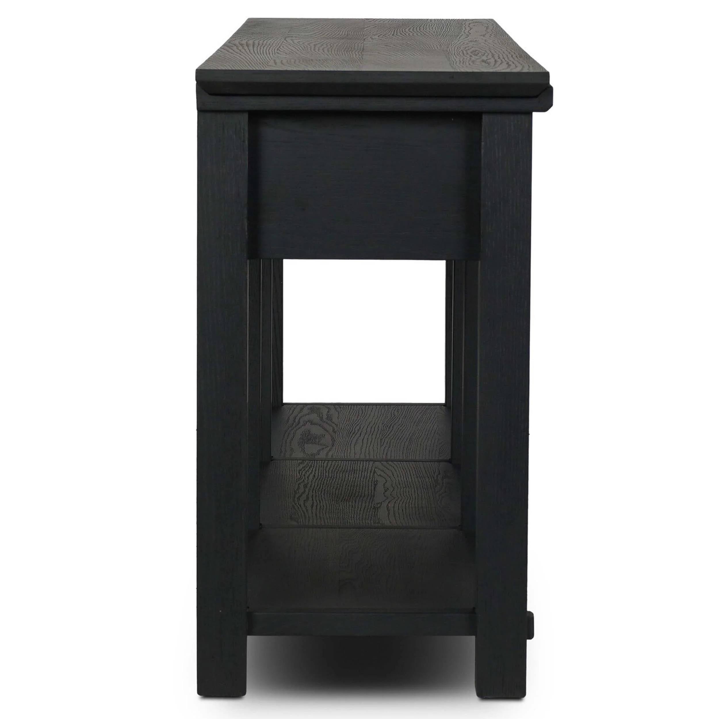 Gardendale Console Table, Stained Black by Four Hands - Image 3