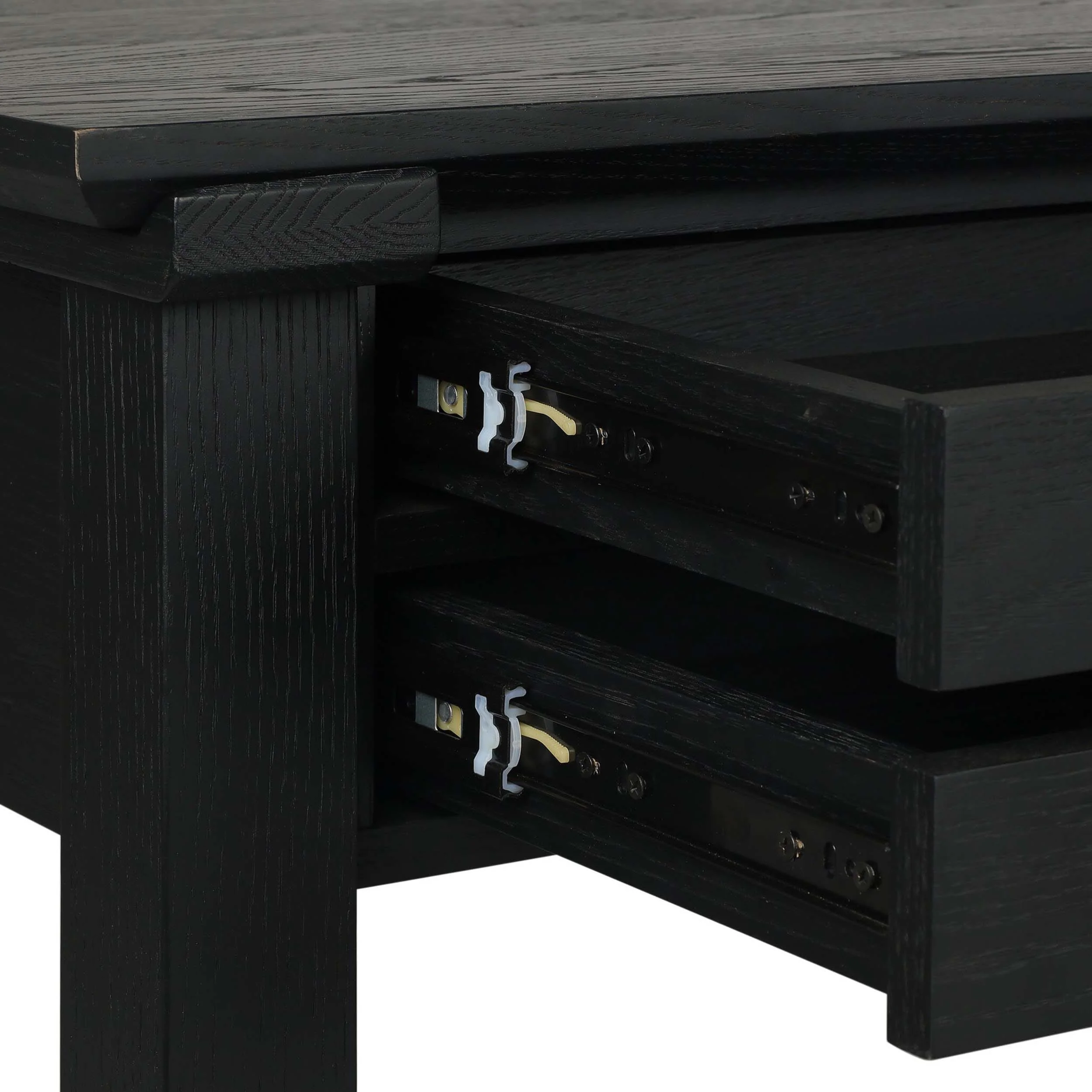 Gardendale Console Table, Stained Black by Four Hands - Image 5