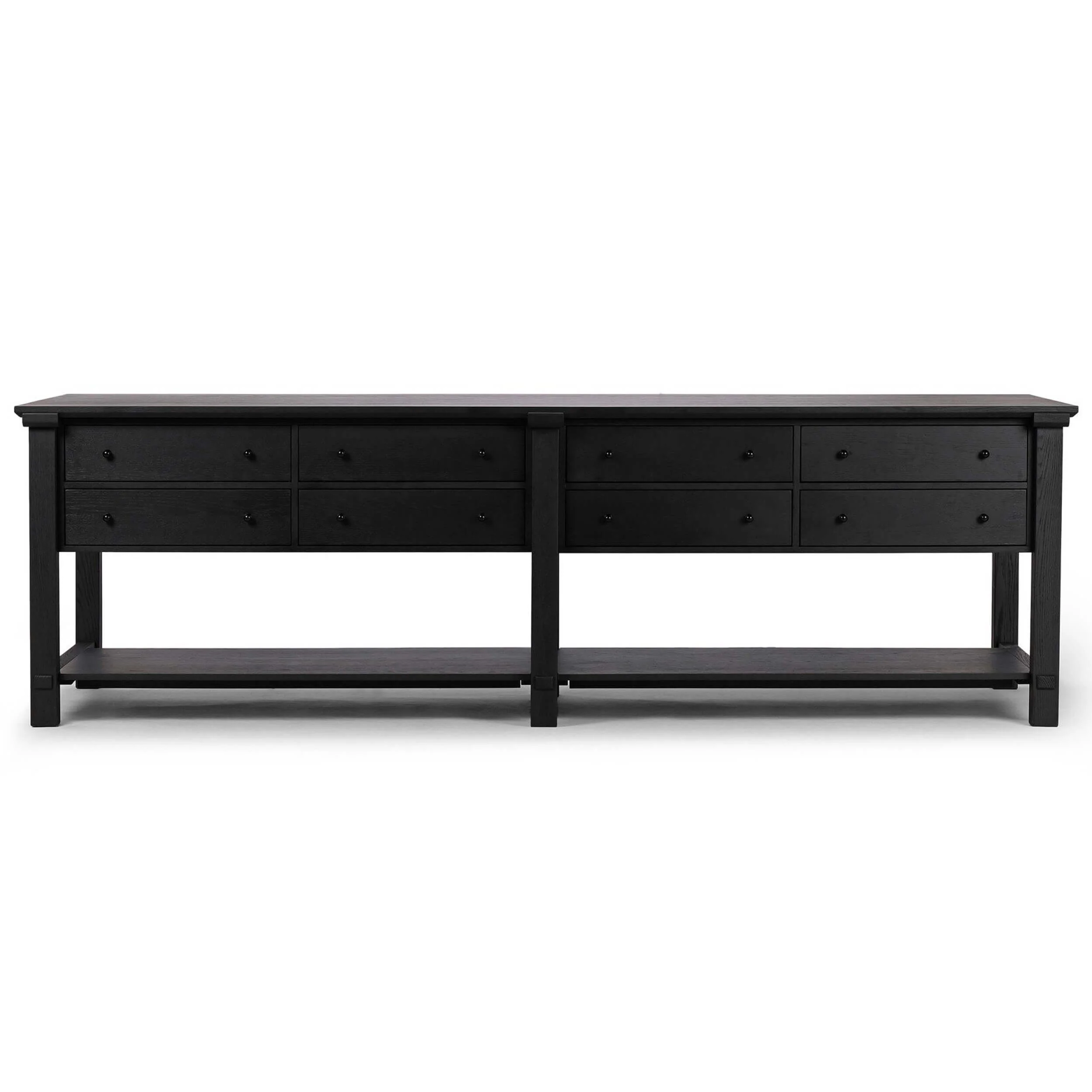 Gardendale Kitchen Island, Stained Black - Image 3