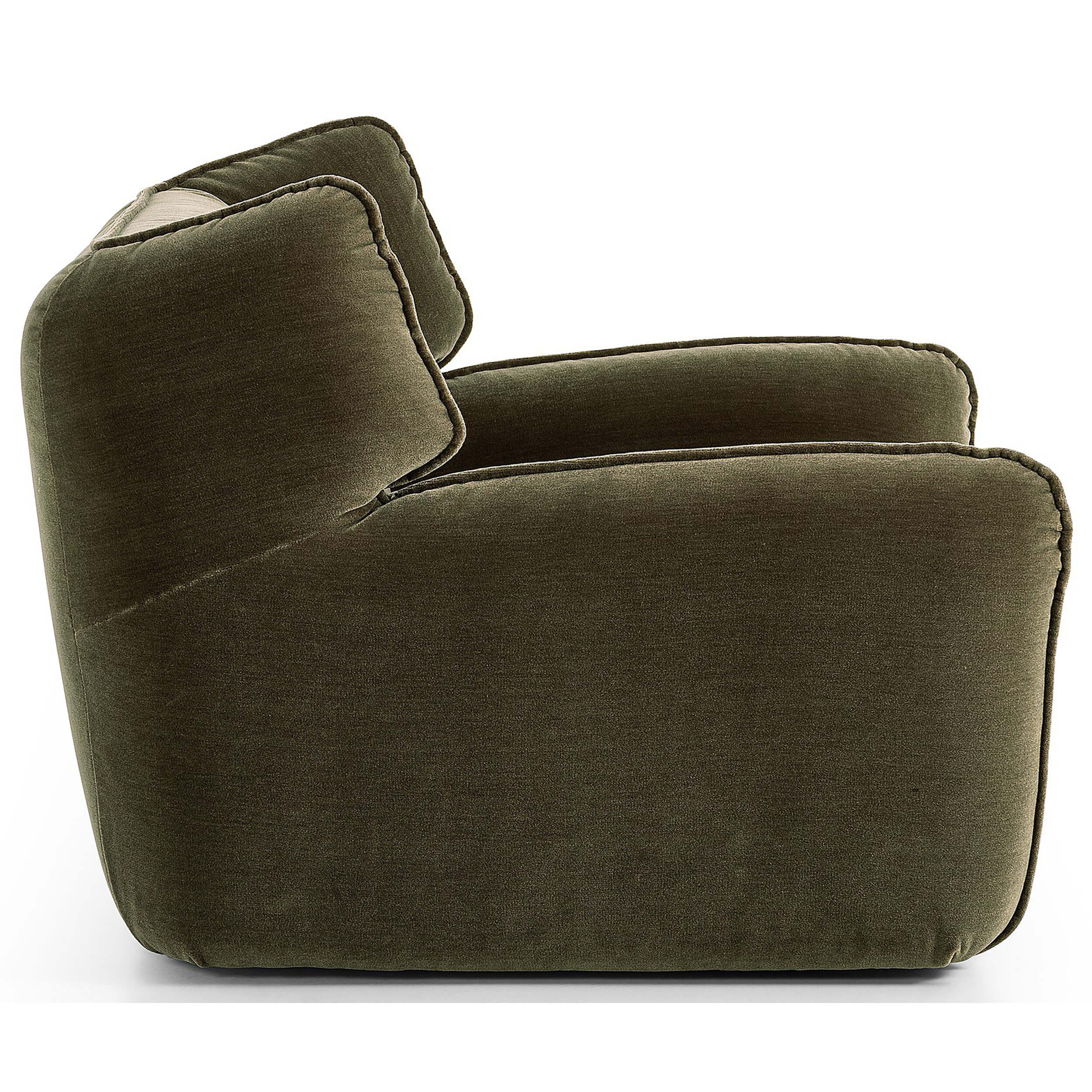 Garland Swivel Chair, Monte Olive by Four Hands - Image 3