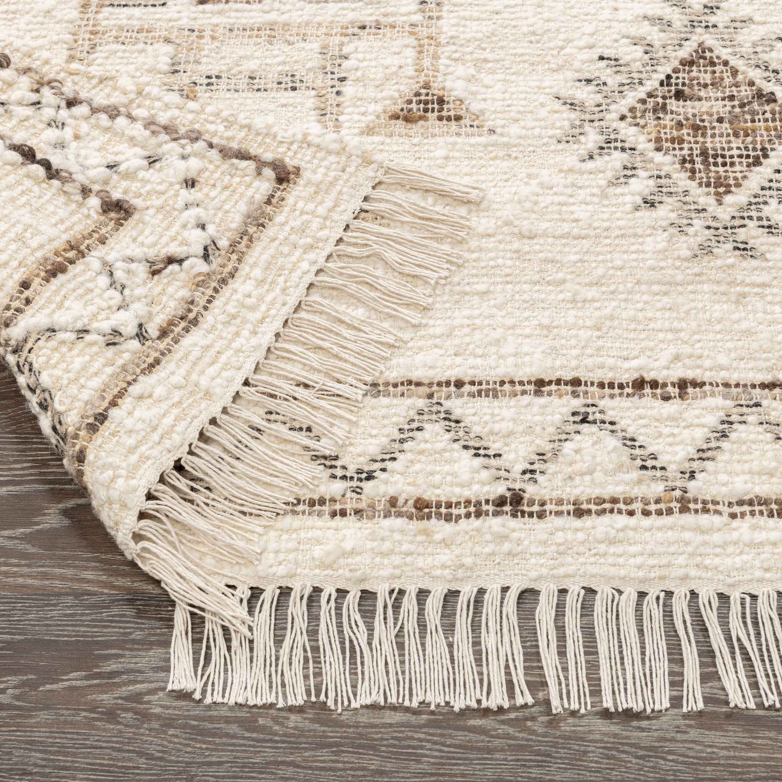 Gazi Rug, Ivory/Brown Multi - Image 3