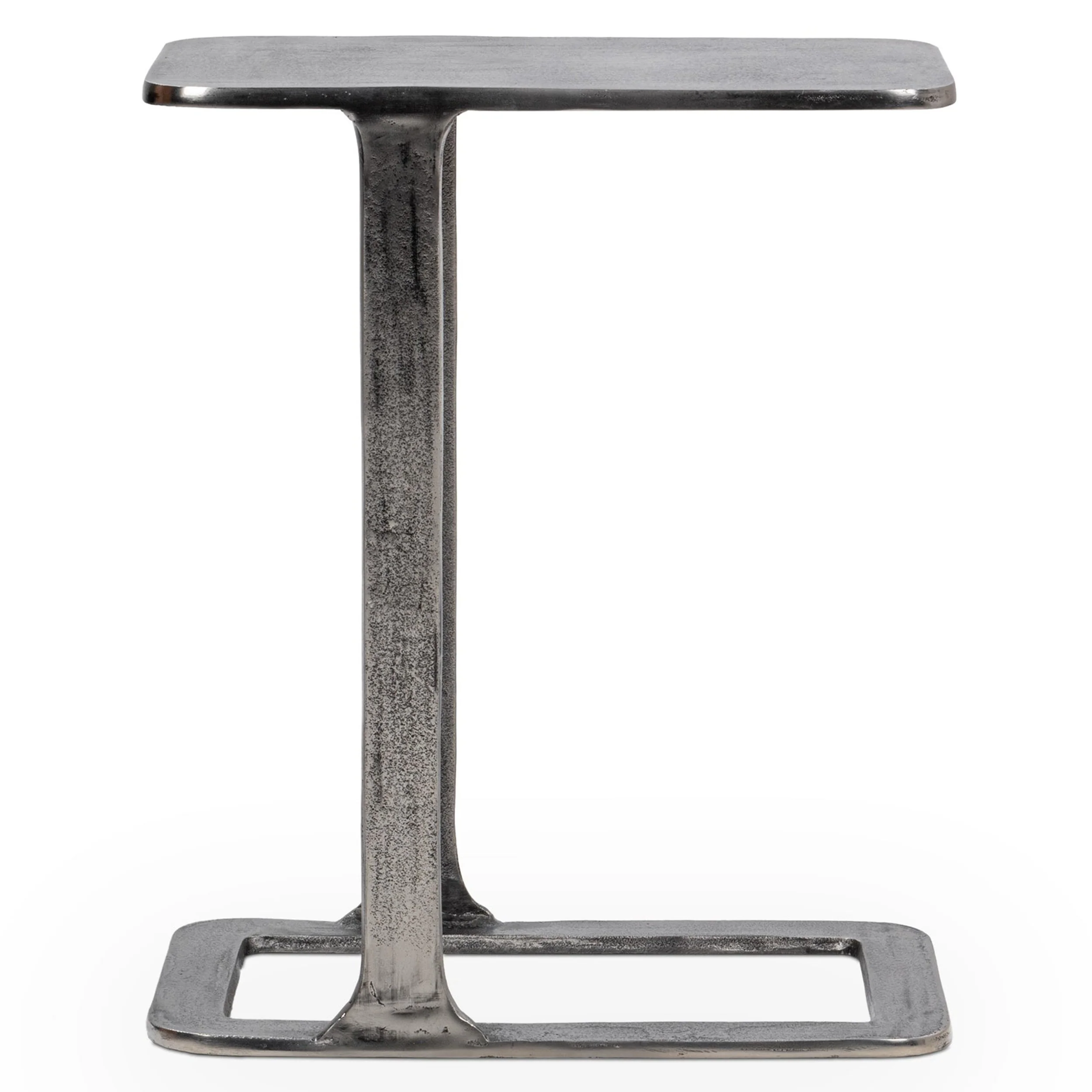Geanna Accent Table, Nickel - Image 3