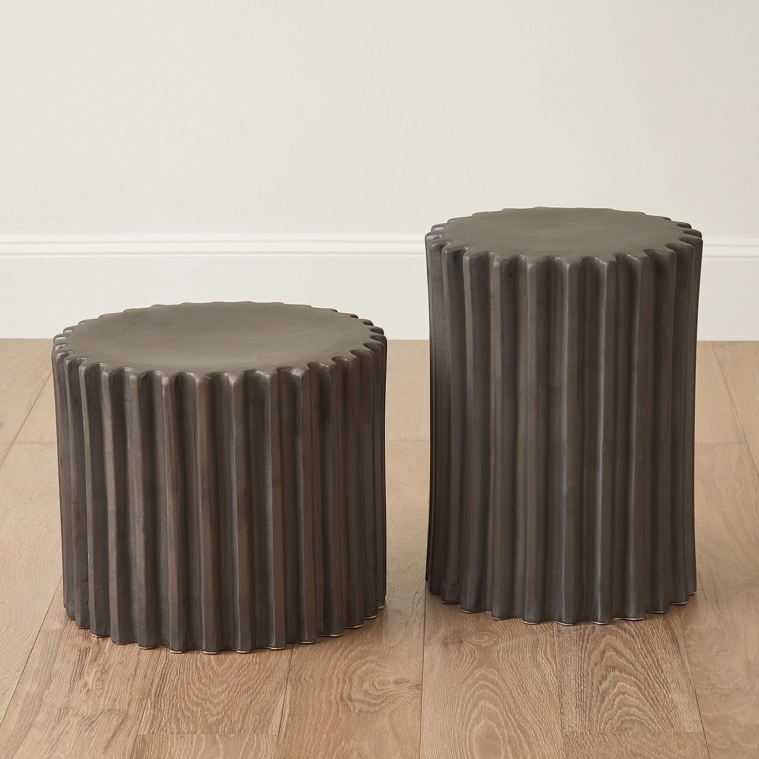 Gear Stools, Matte Brown - Image 3