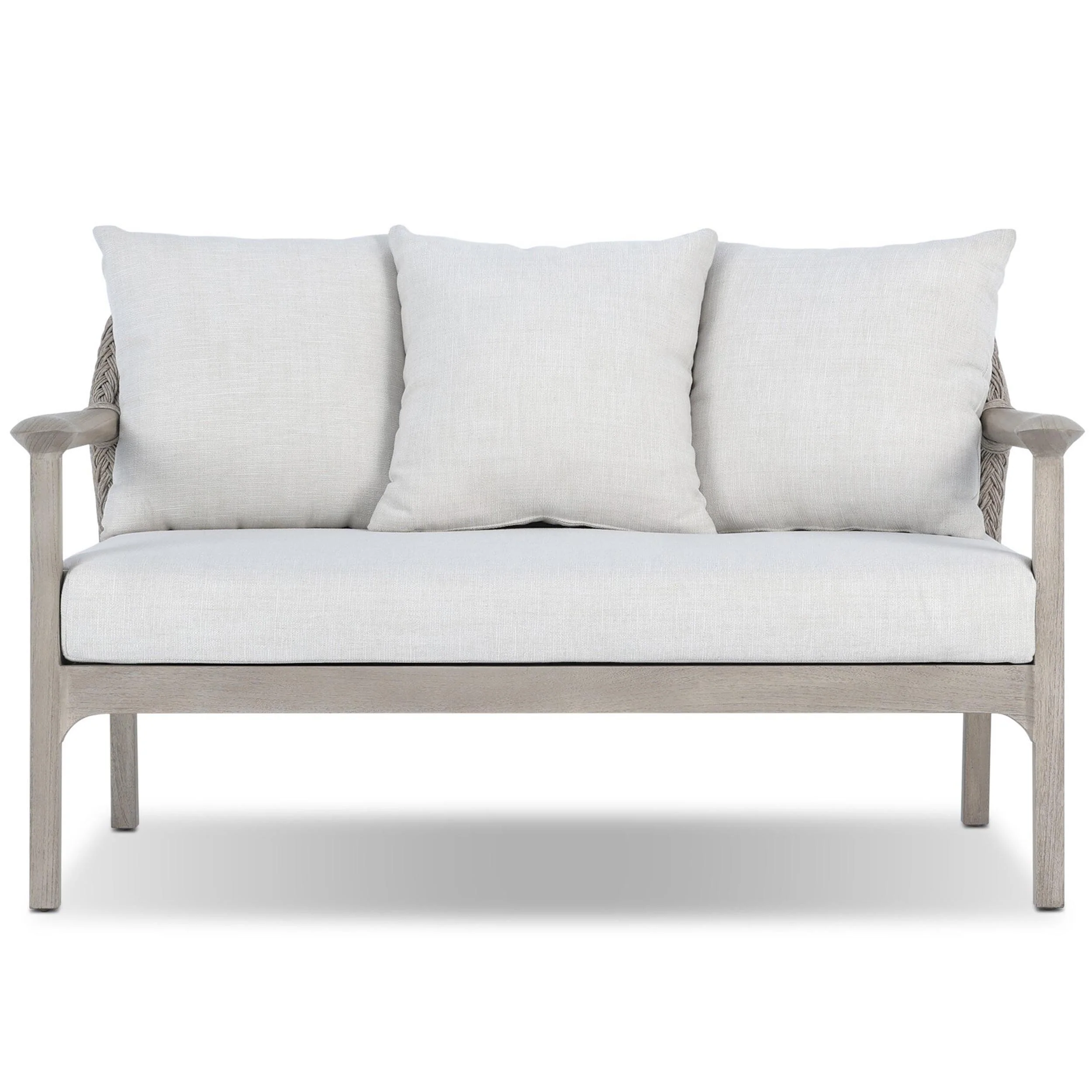 Gelina Outdoor Sofa, Cream by Four Hands - Image 2