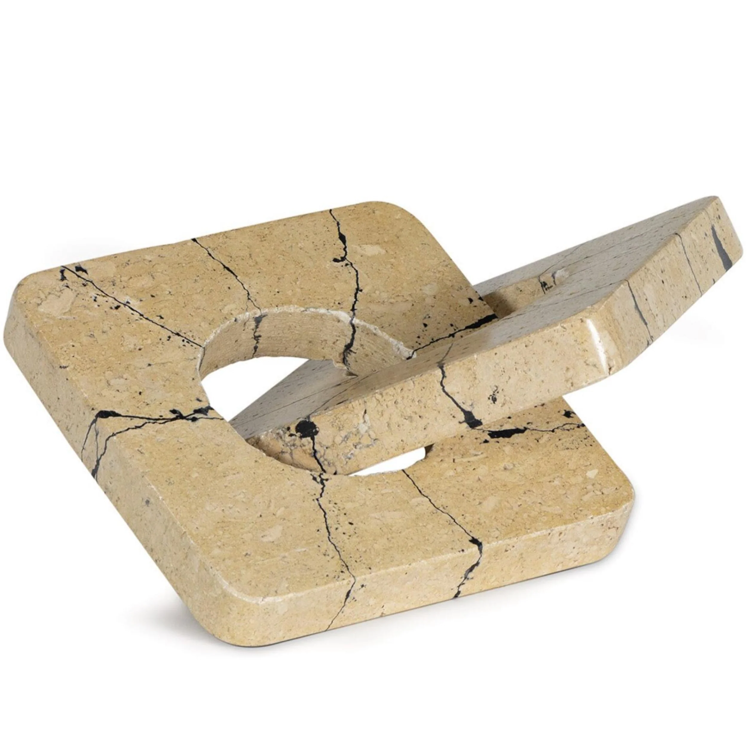 Gemini Marble Link, Natural Travertine - Image 2