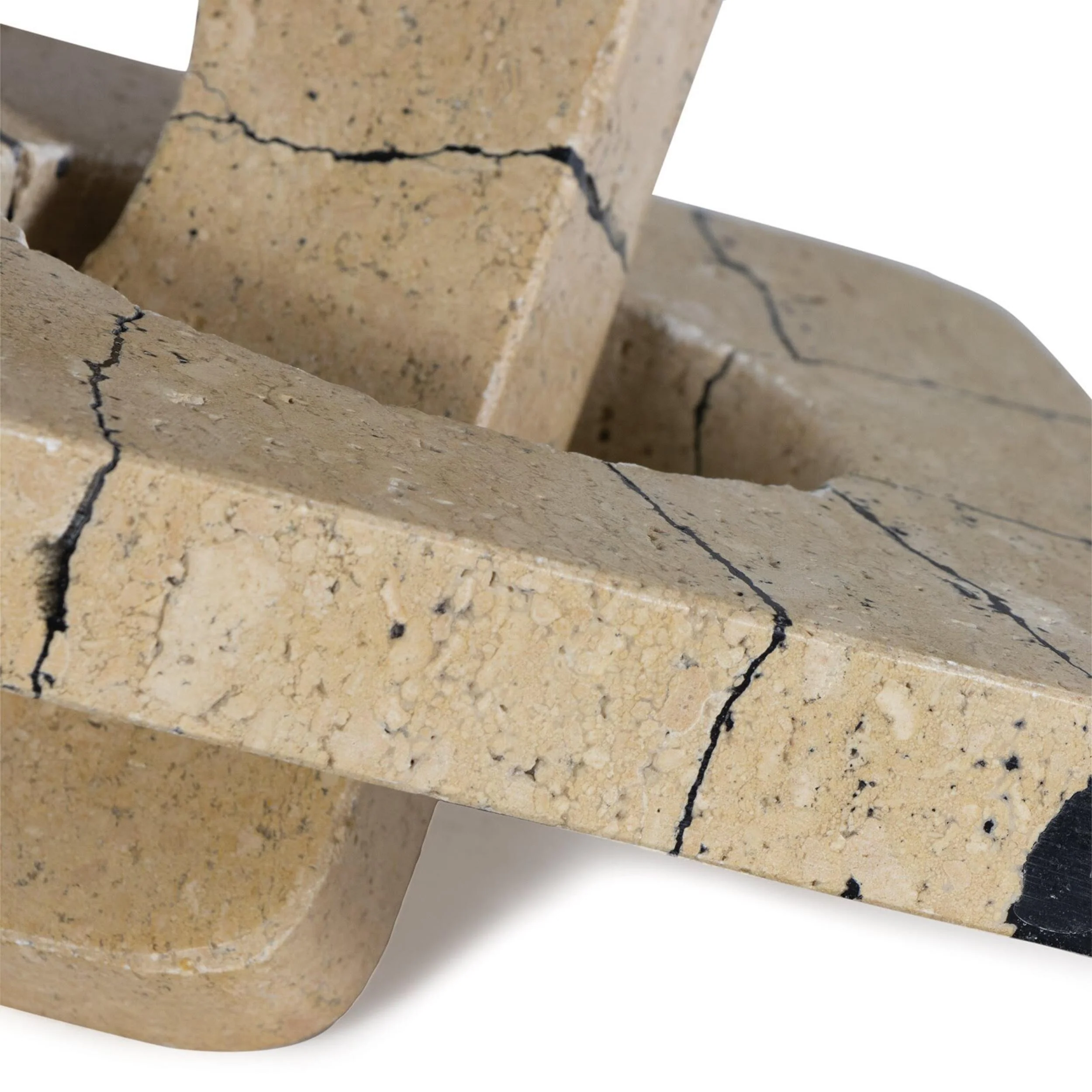 Gemini Marble Link, Natural Travertine - Image 4