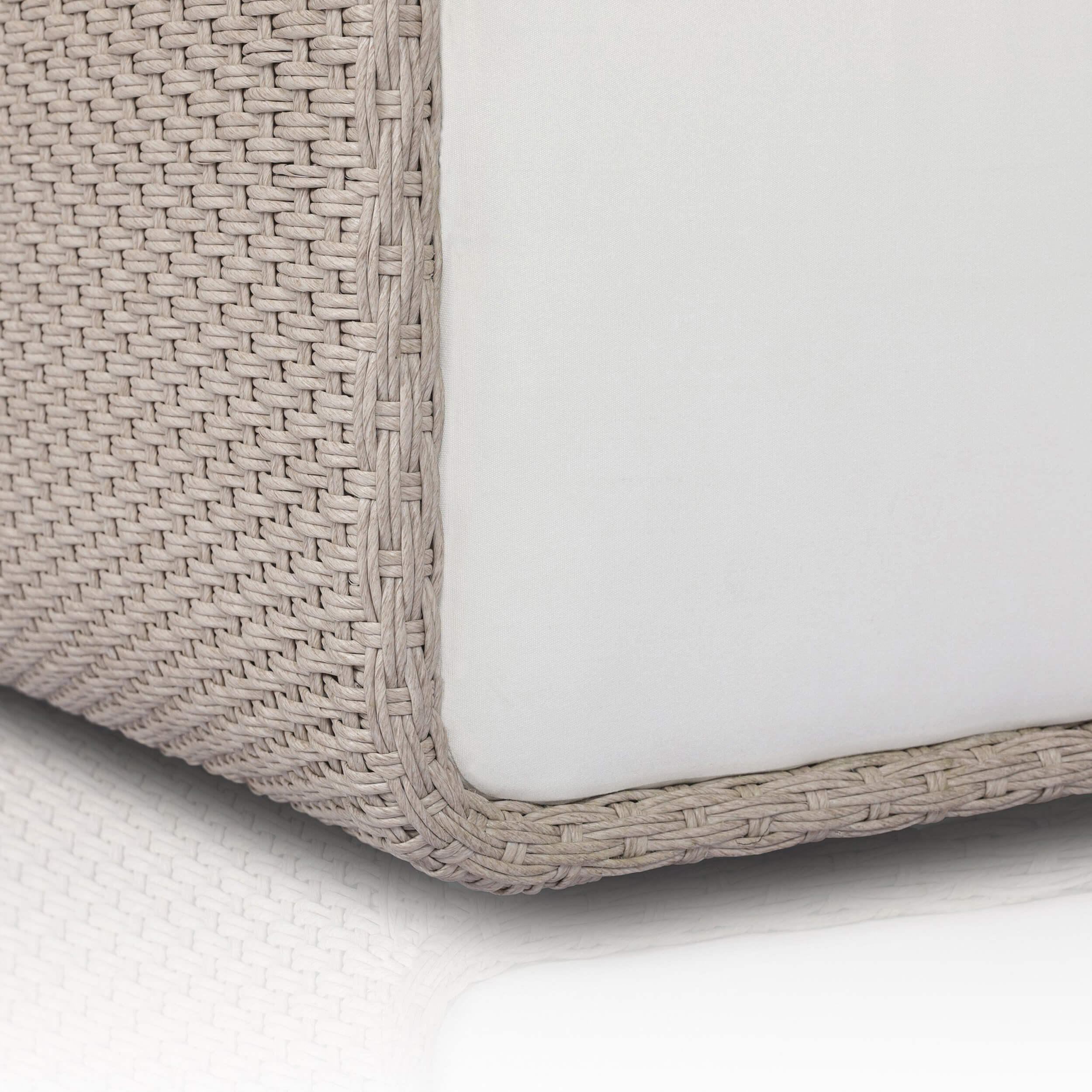 Geneva Outdoor Swivel Chair, Arashi Salt by Four Hands - Image 6