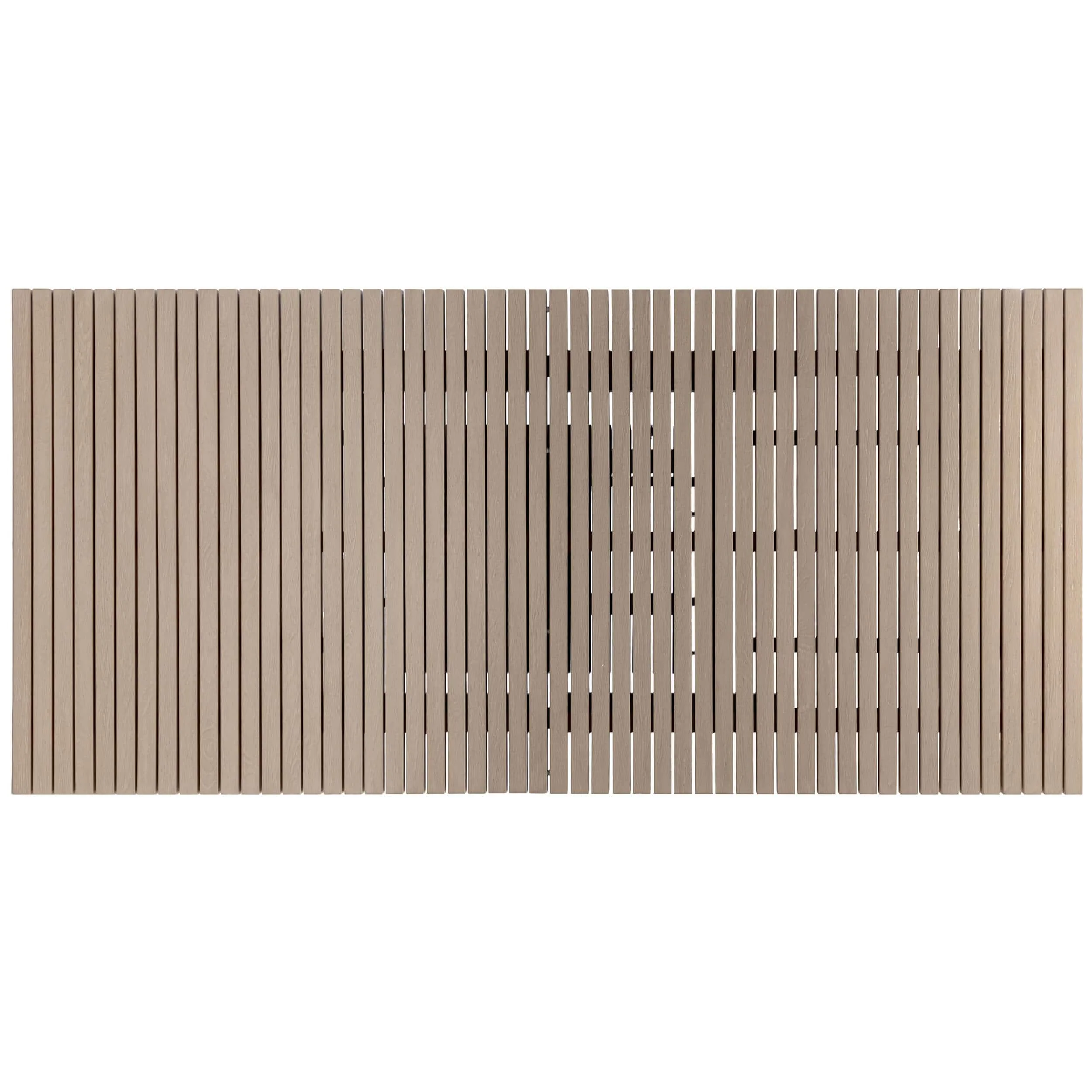 Geneve Outdoor Extension Dining Table, Drift Brown - Image 3