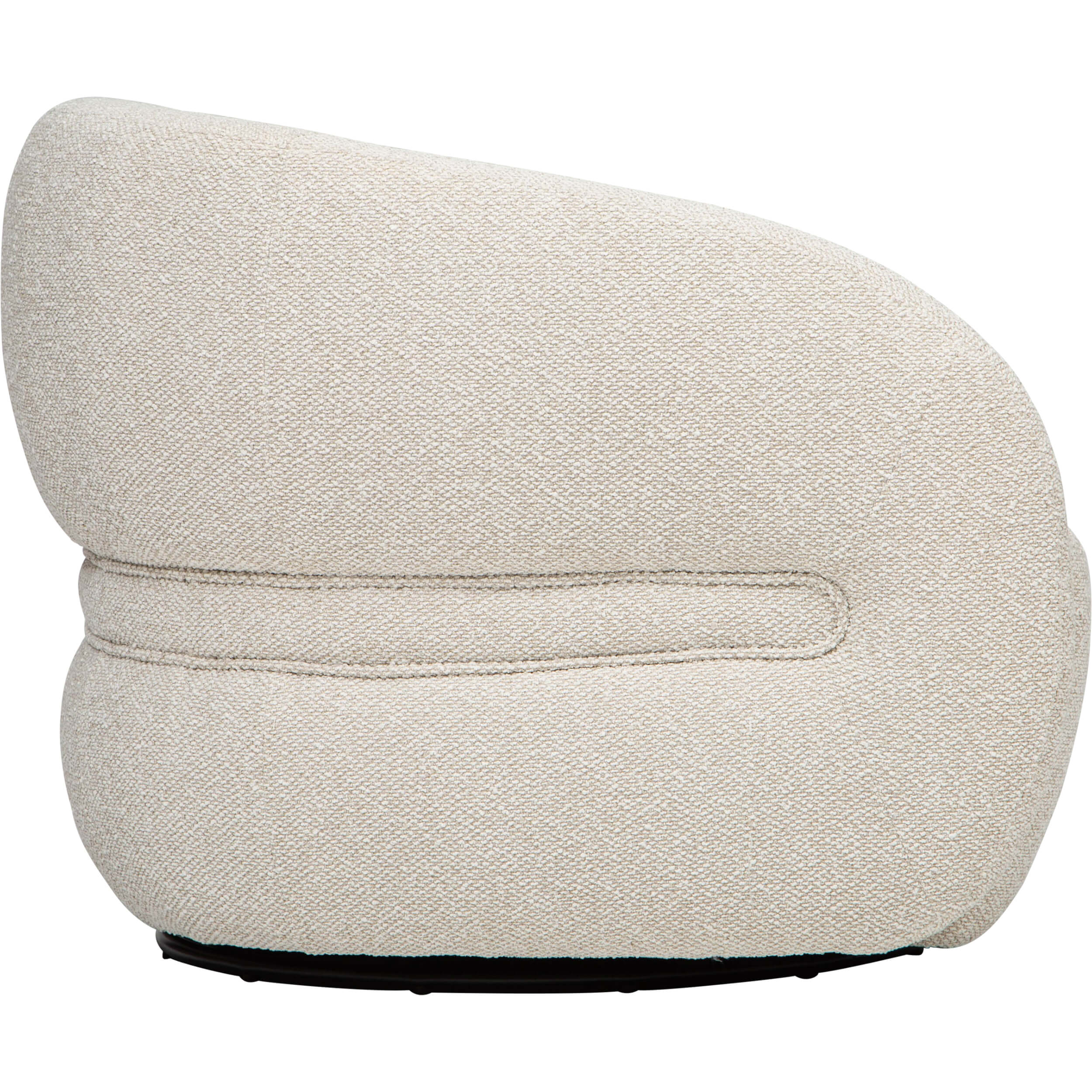 Georgie Swivel Chair, Tasmin Linen - Image 3