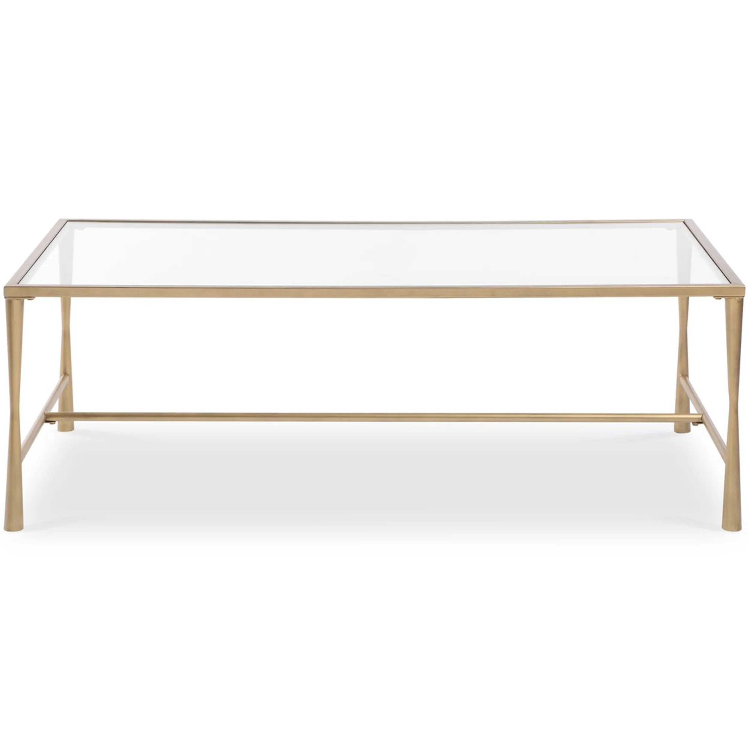 Geovana Cocktail Table, Antique Gold - Image 2