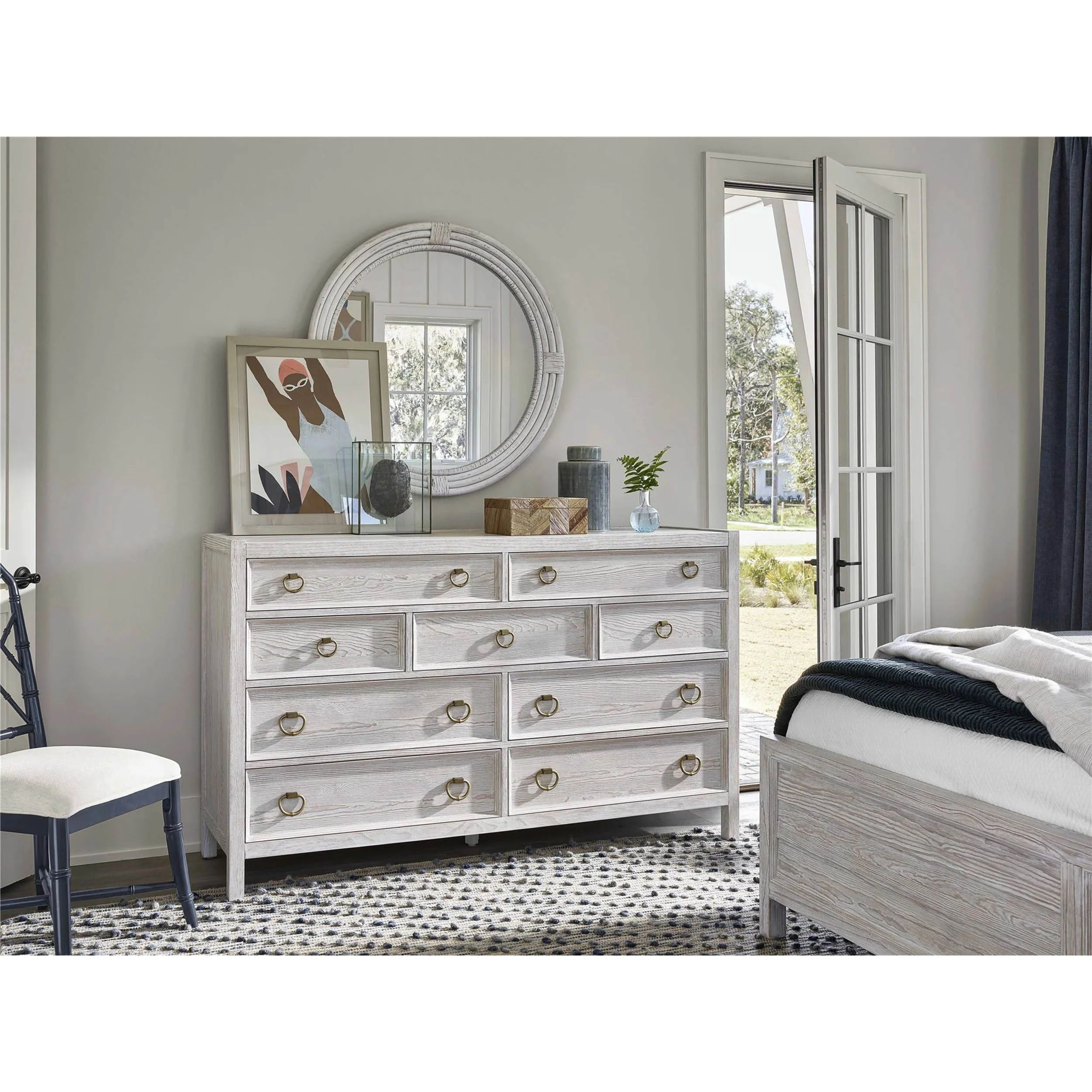 Getaway 9 Drawer Dresser, Sea Oat - Image 4