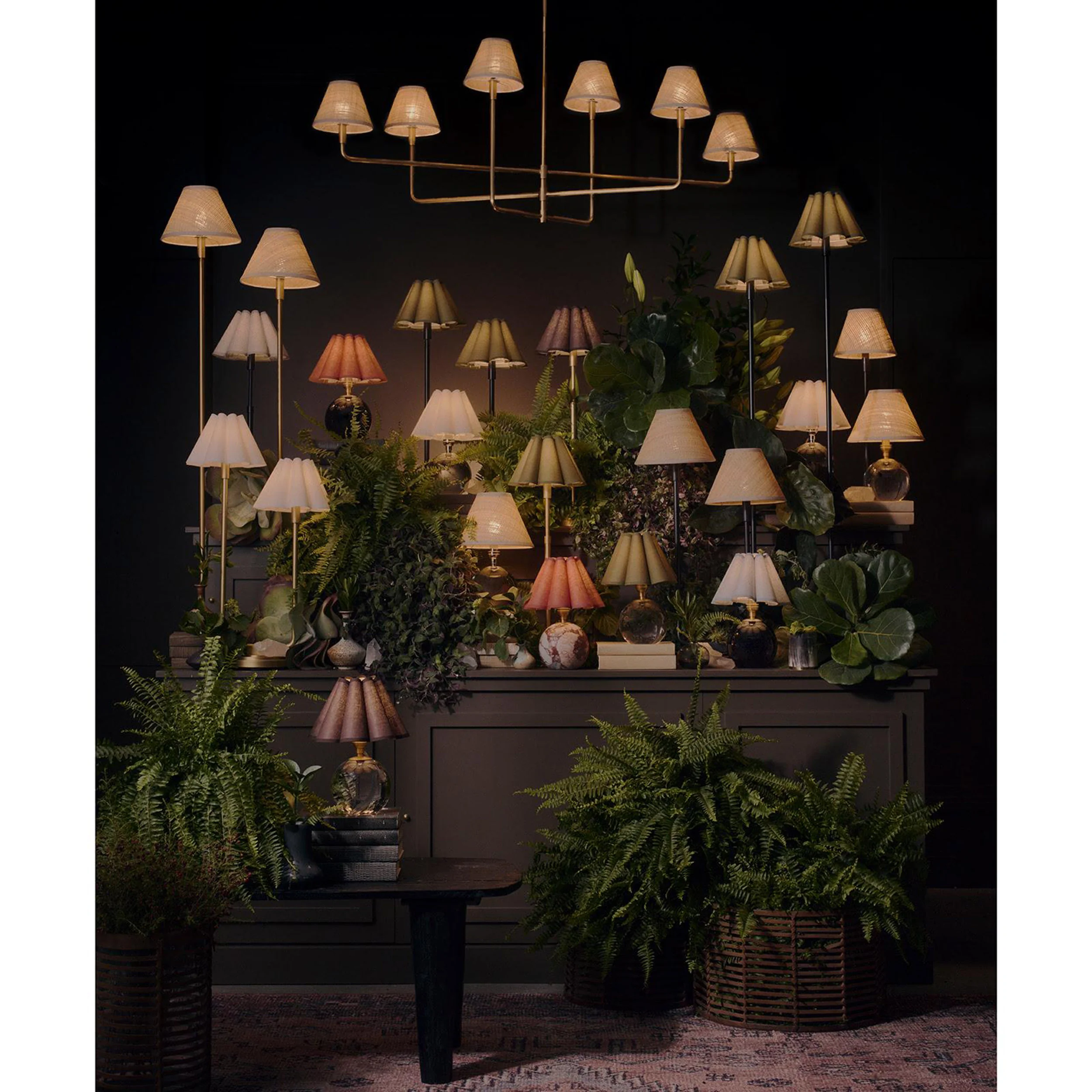 Giorgio Black Glass Lamp, Umber - Image 2