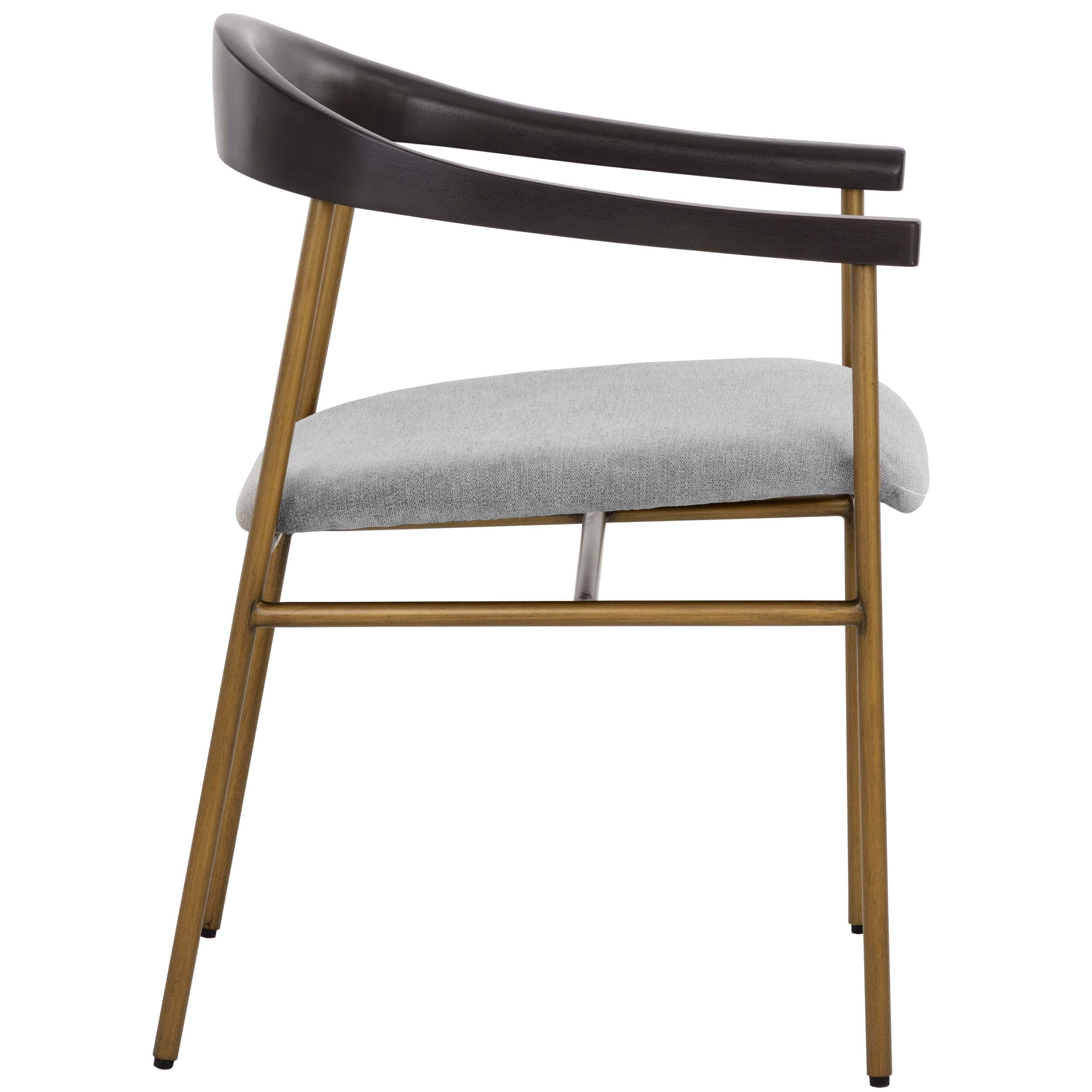 Giorgio Dining Armchair, Polo Club Stone, Set of 2 - Image 3