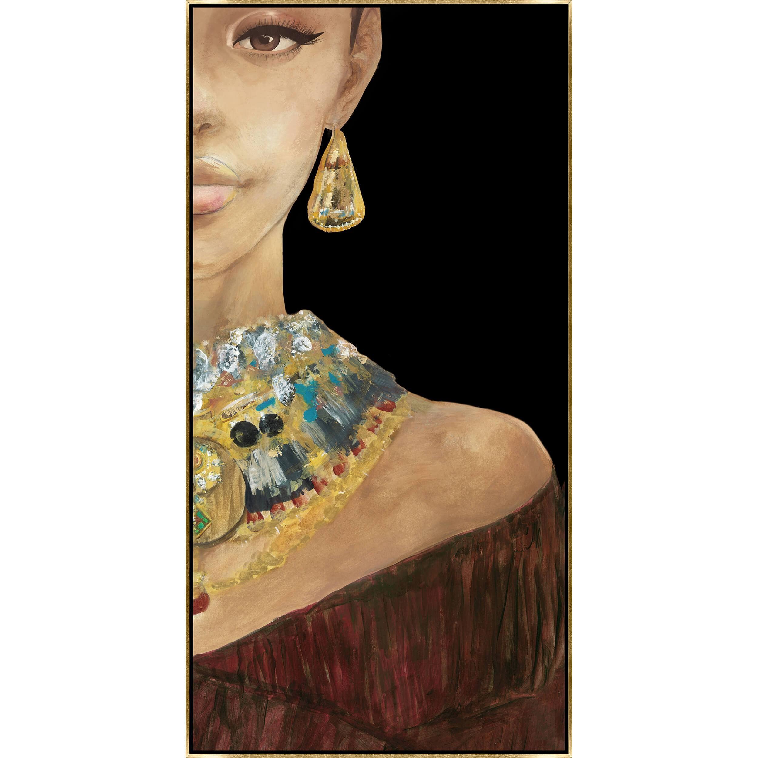 Glam Up II Framed