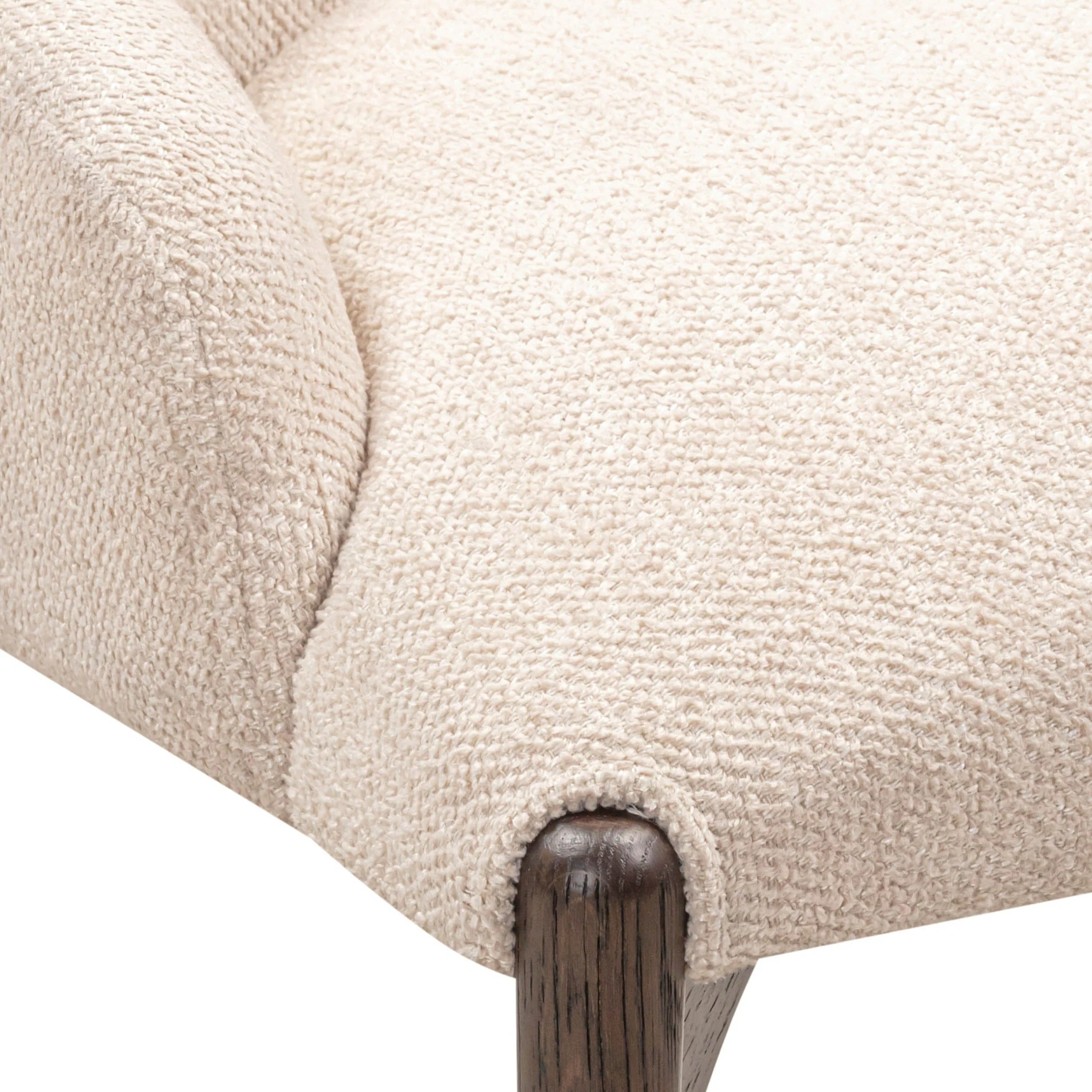 Glendale Chenille Dining Chair, Beige - Image 5