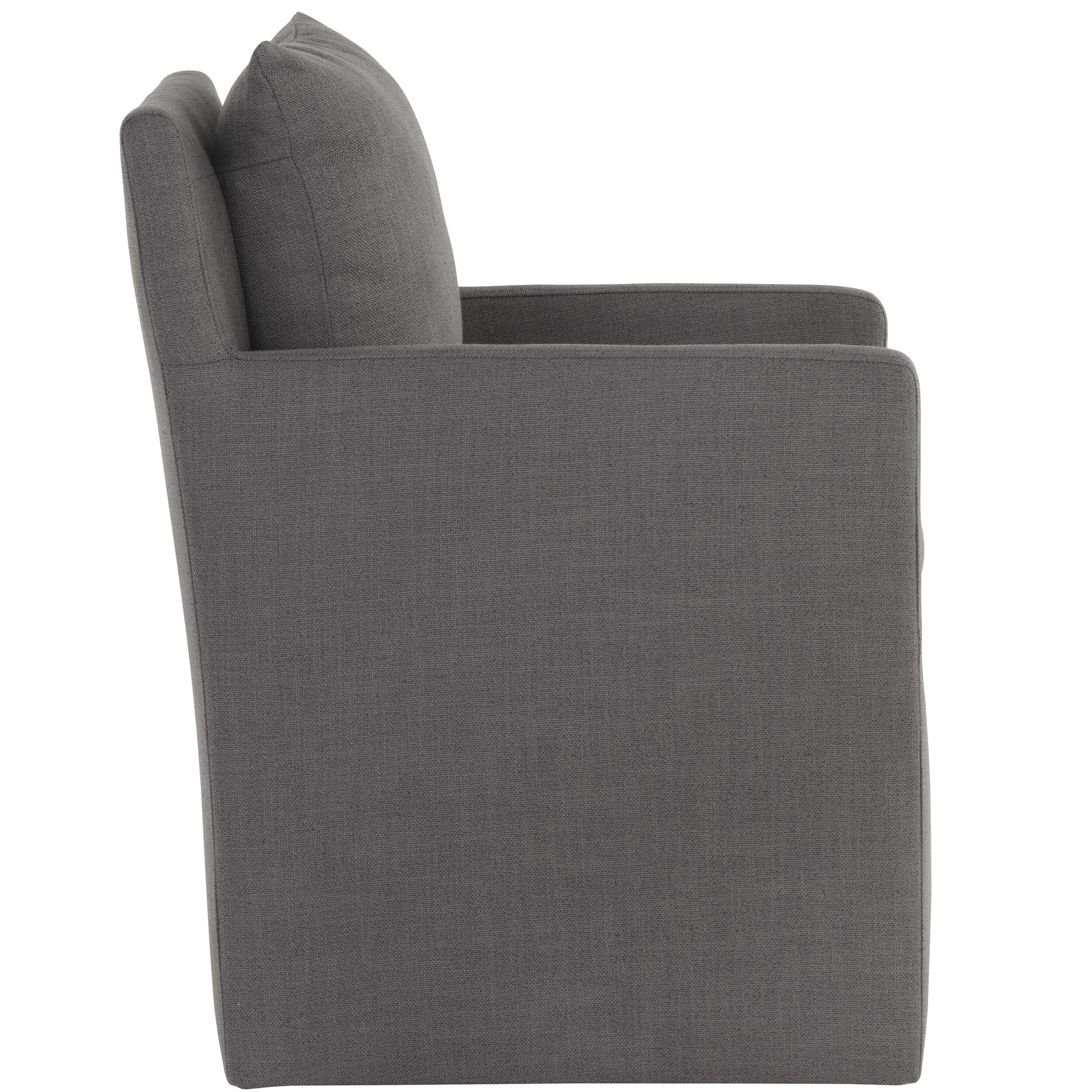 Glenrose Wheeled Dining Armchair, Effie Smoke, Set of 2 - Image 3