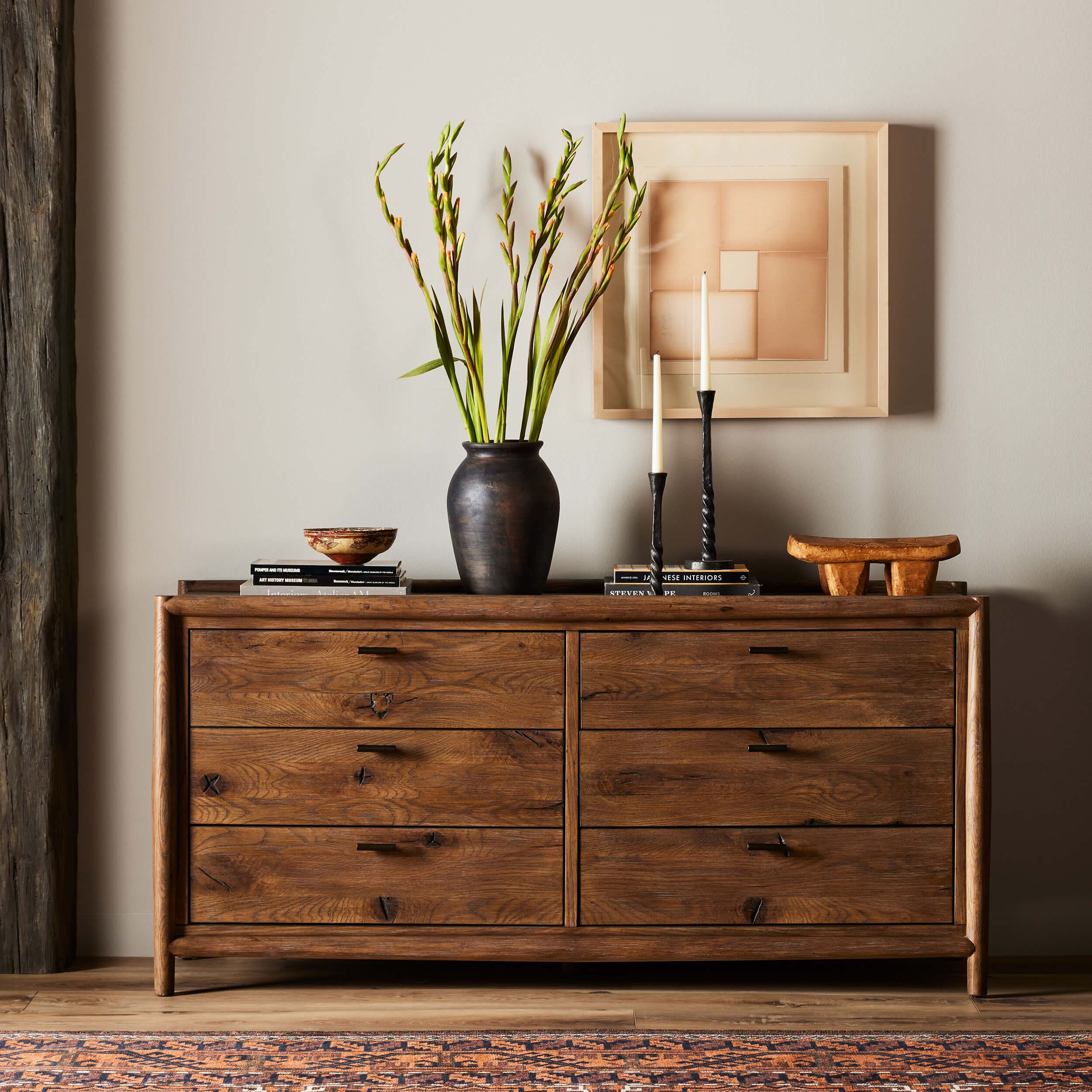 Glenview 6 Drawer Dresser, Weathered Oak by Four Hands - Image 5