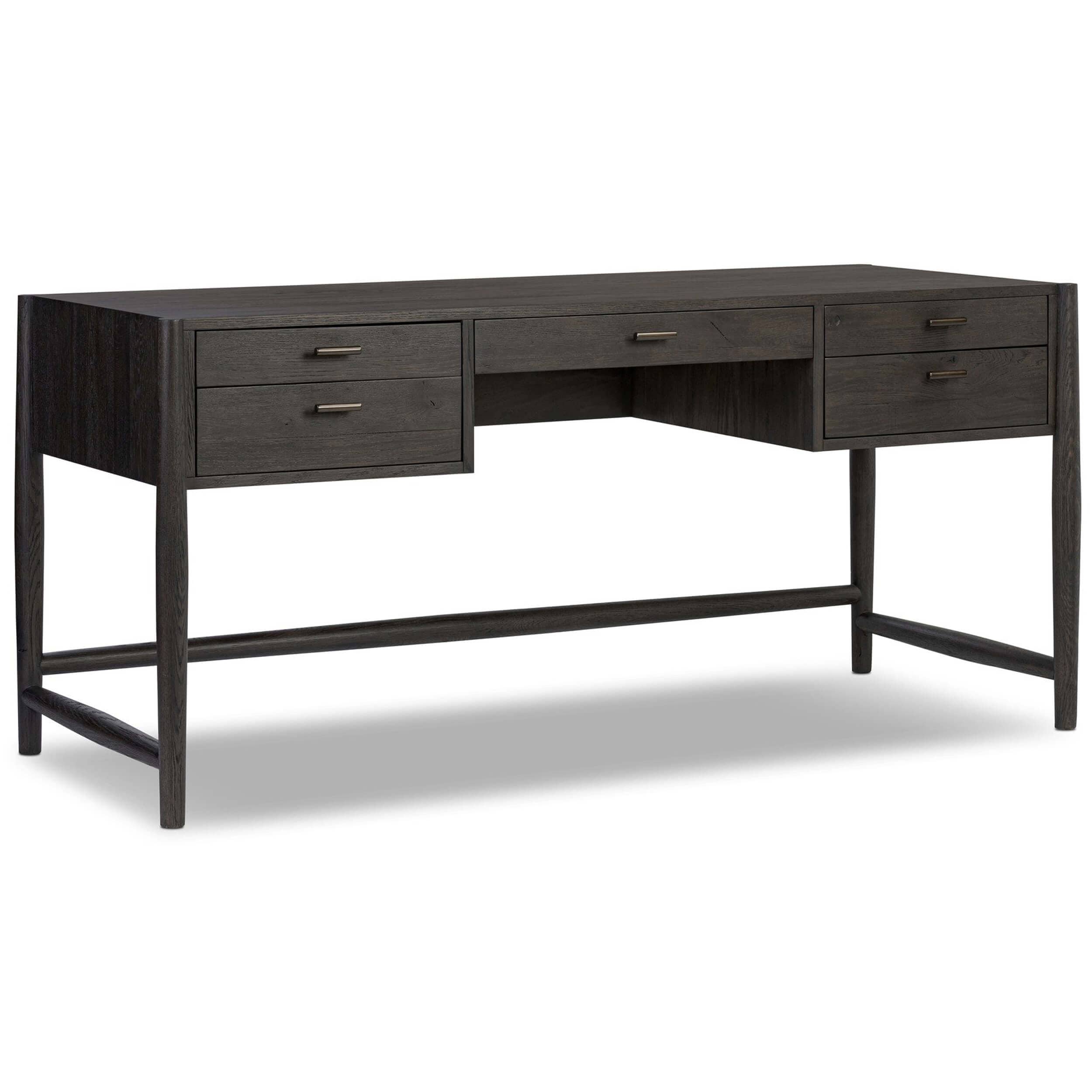 Glenview Desk, Smoked Black by Four Hands