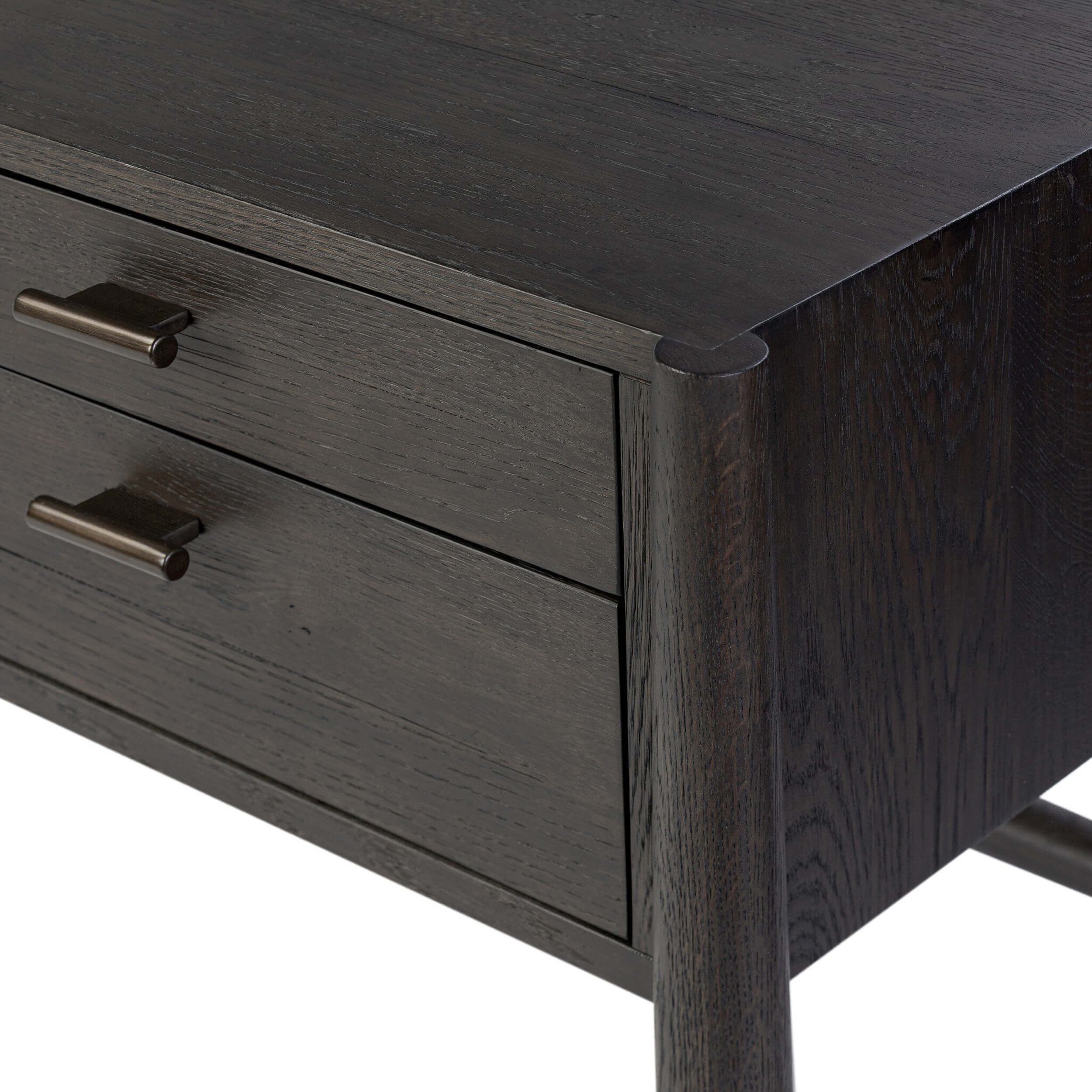 Glenview Desk, Smoked Black by Four Hands - Image 6