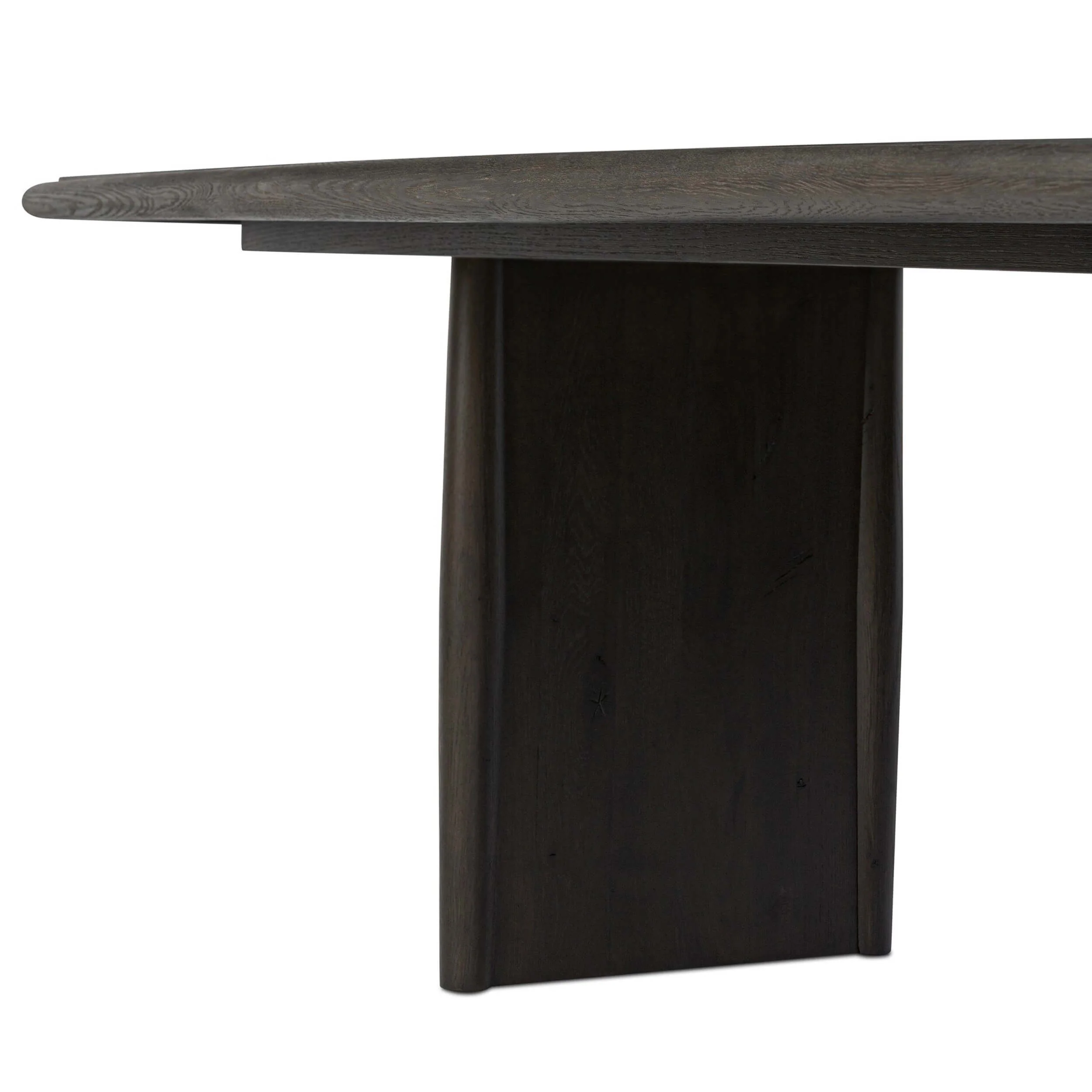 Glenview Dining Table, Smoked Black by Four Hands - Image 5