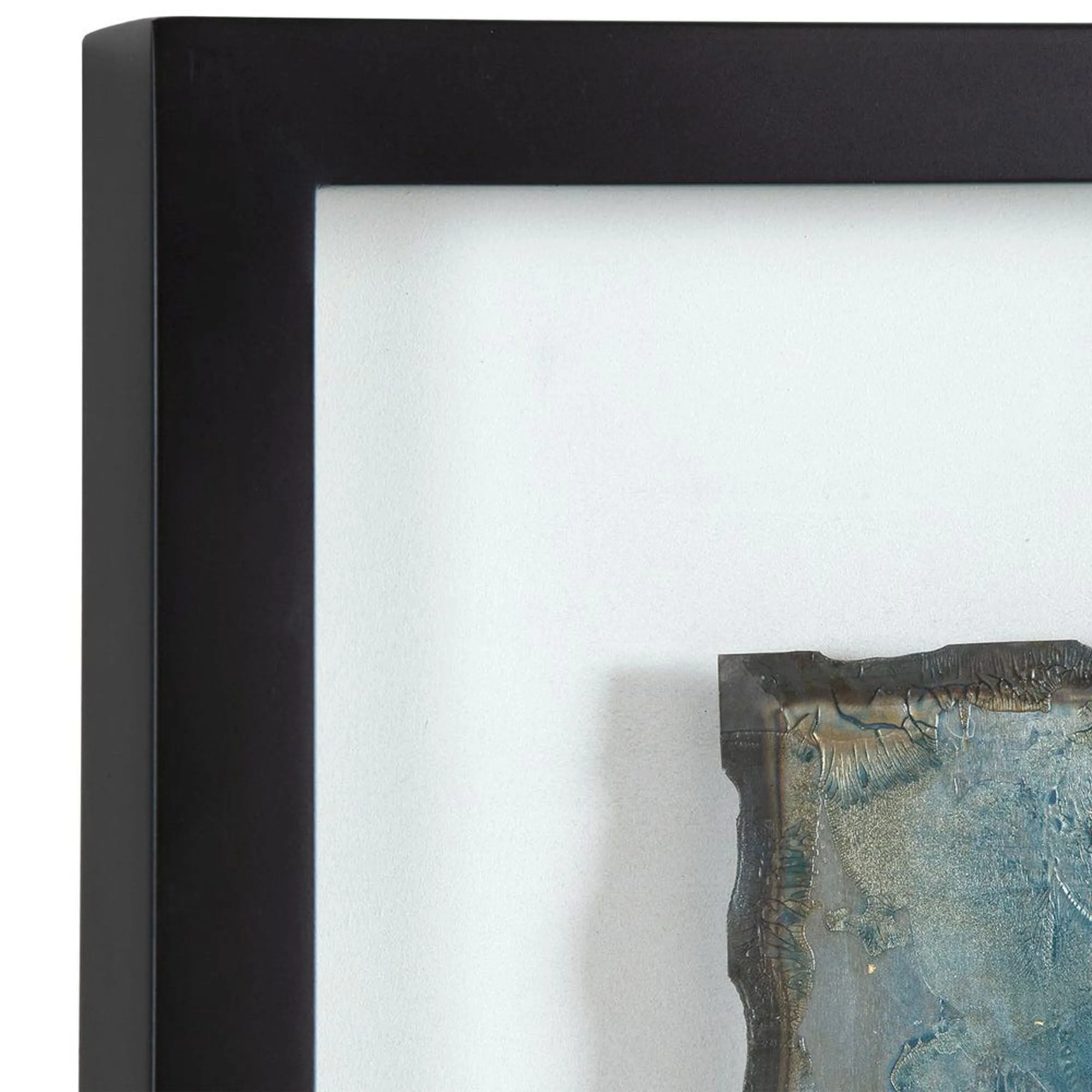 Glimmering Agate Framed Prints, Black, Set of 2 - Image 4