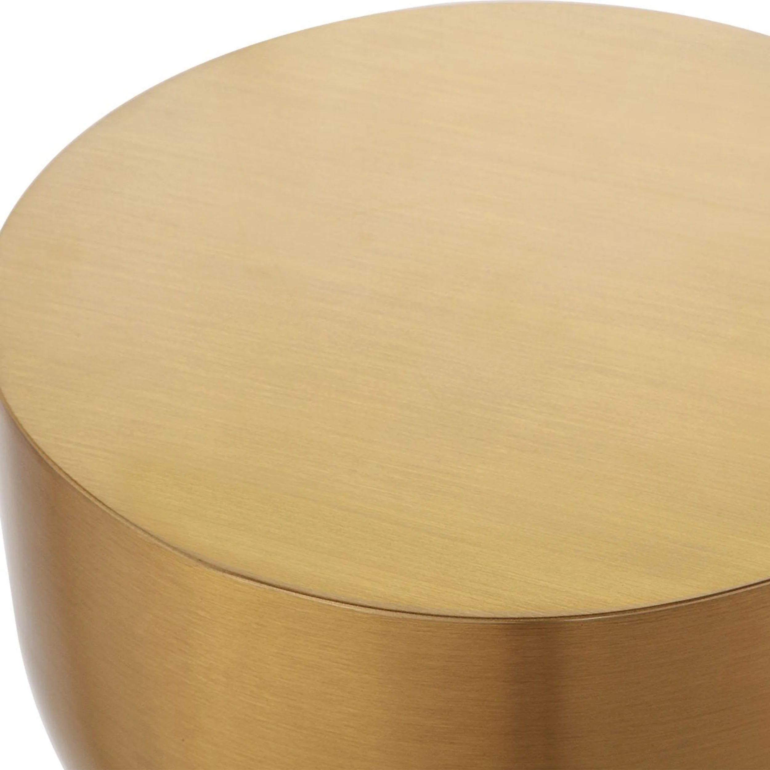Golden Vessel Accent Table, Gold - Image 2