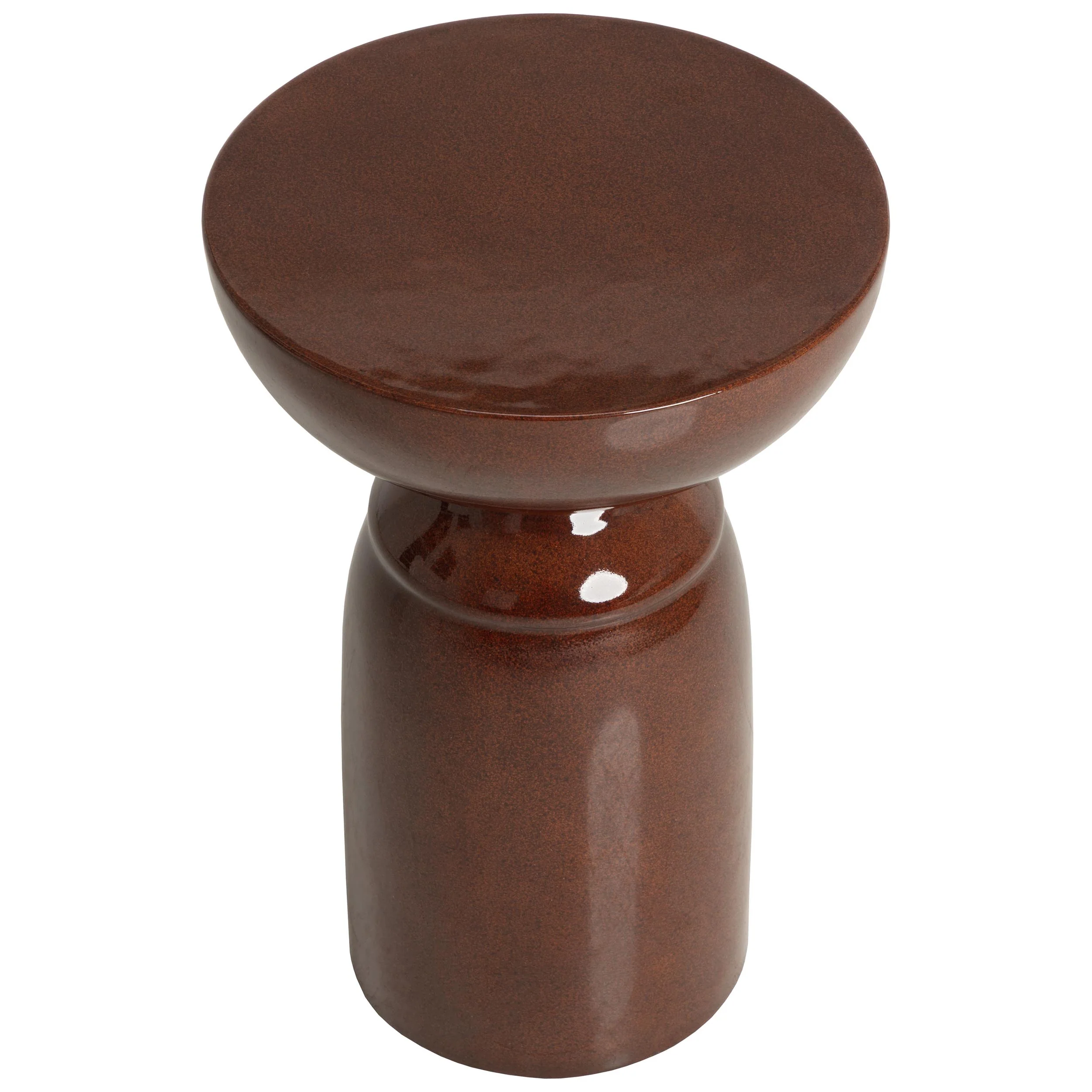 Goya Side Table, Red Ochre - Image 2