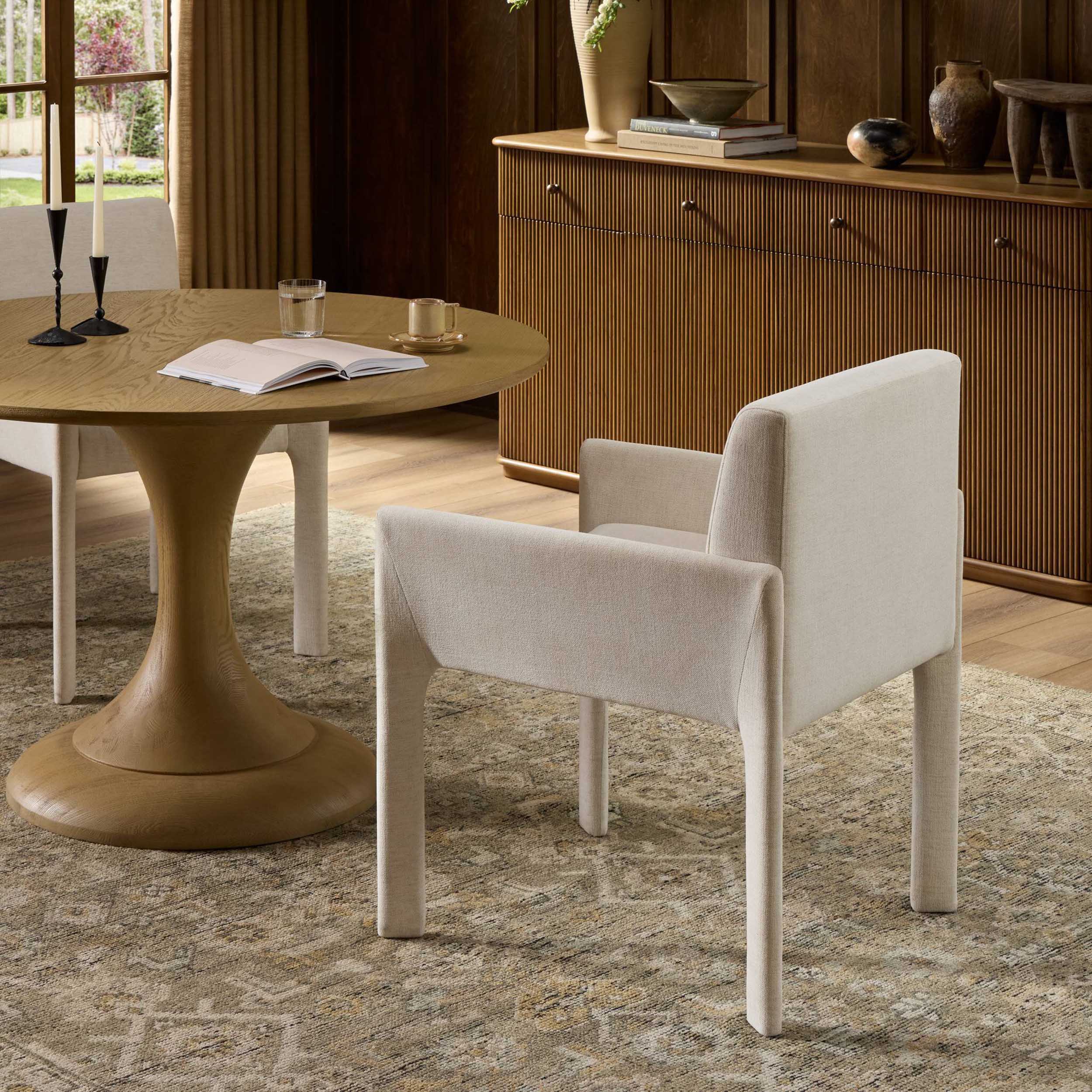 Graford Dining Chair, Nomad Snow, Set of 2 by Four Hands - Image 8
