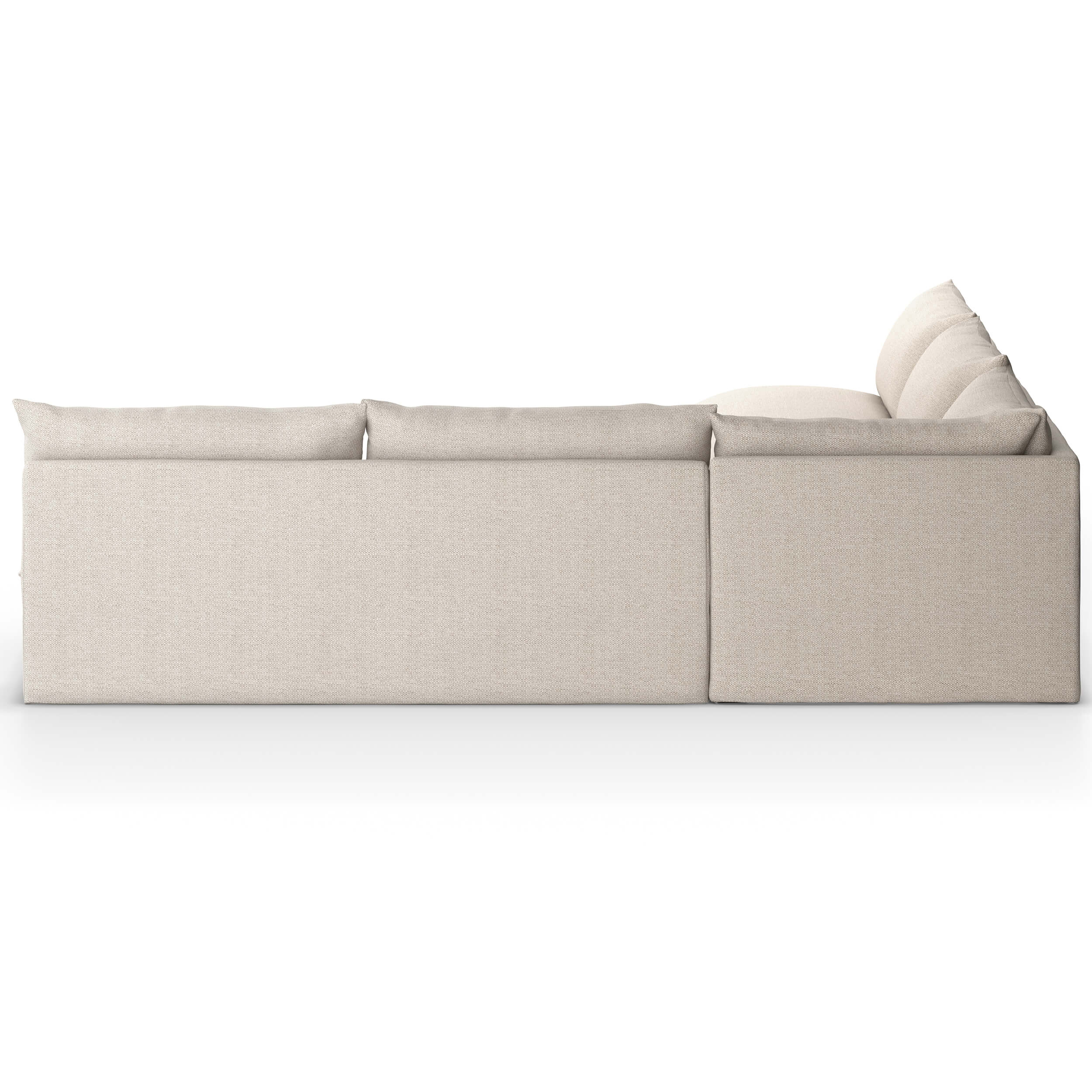 Grant Outdoor 3 Piece Sectional, Faye Sand by Four Hands - Image 4