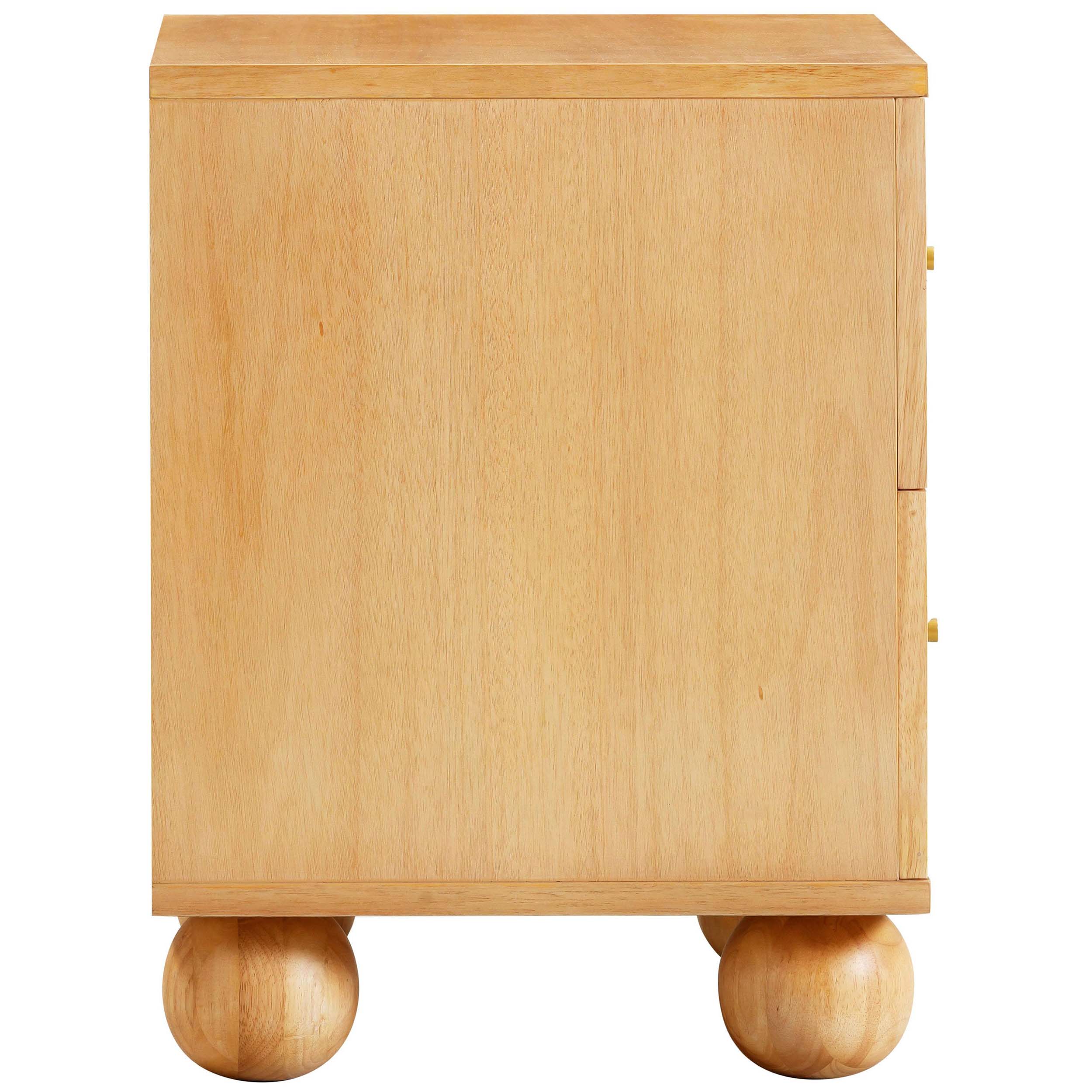 Grappa Wavy Nightstand, Natural - Image 3