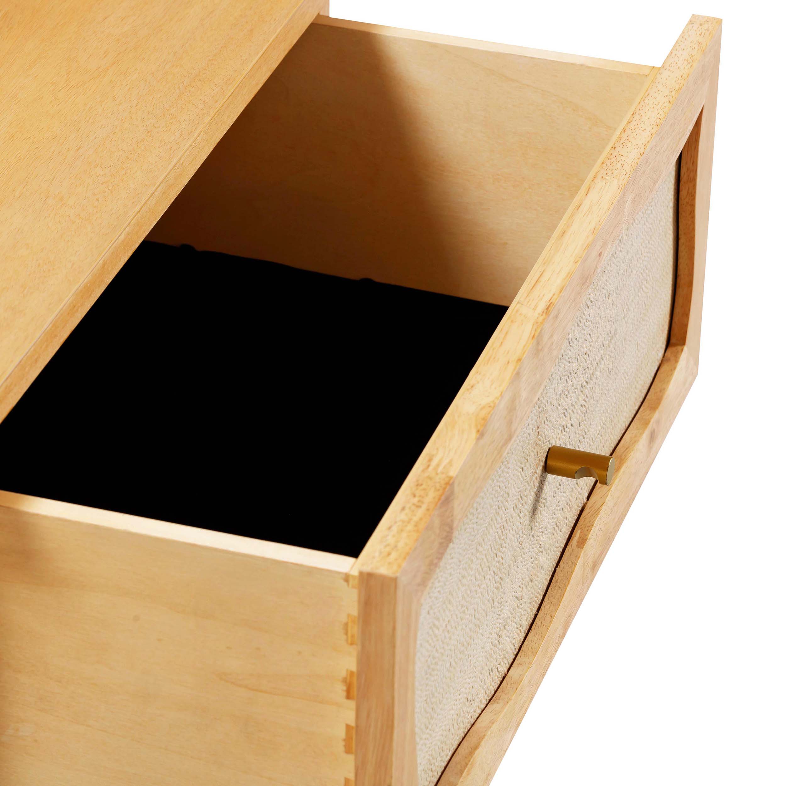 Grappa Wavy Nightstand, Natural - Image 5