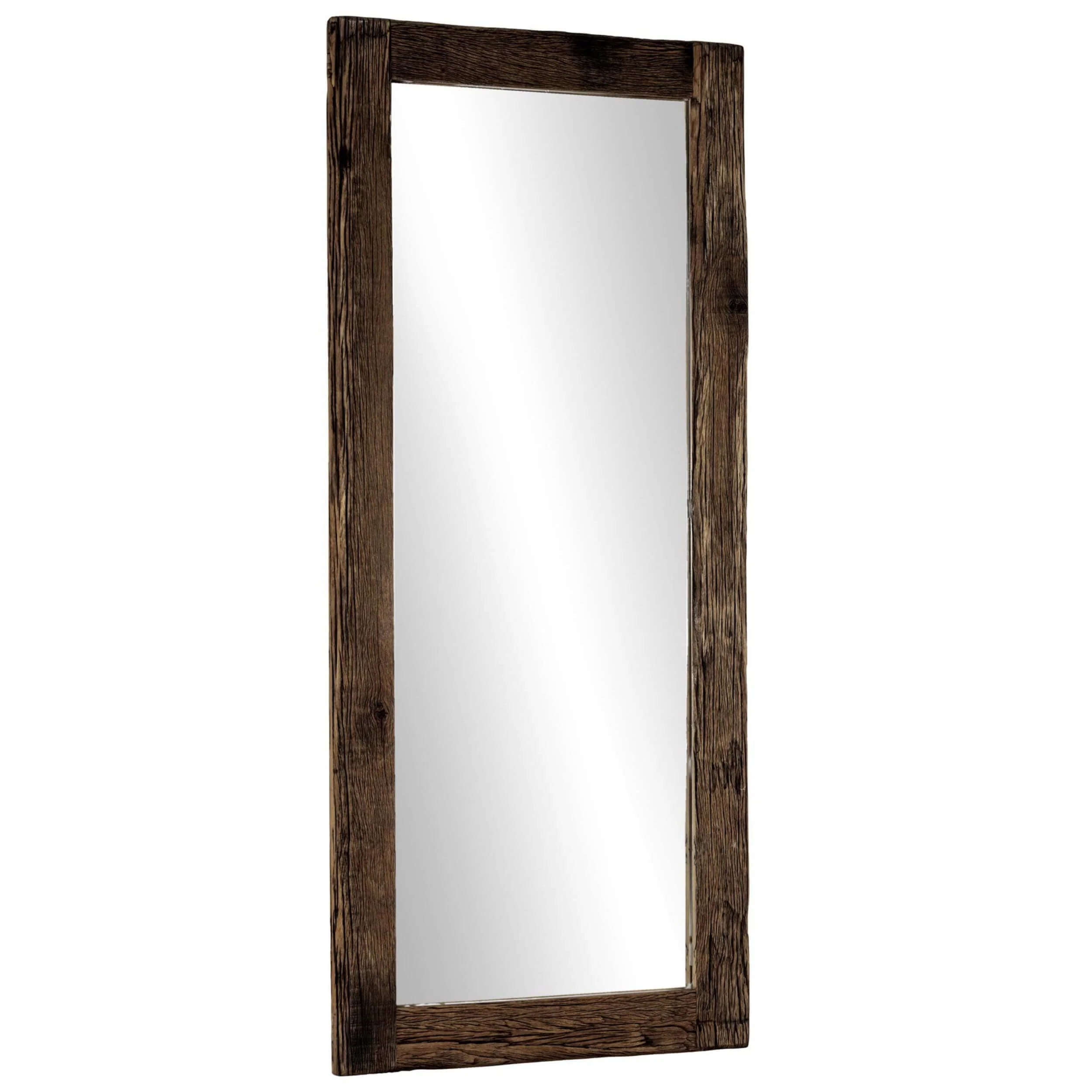 Gridley Floor Mirror, Natural Reclaimed by Four Hands