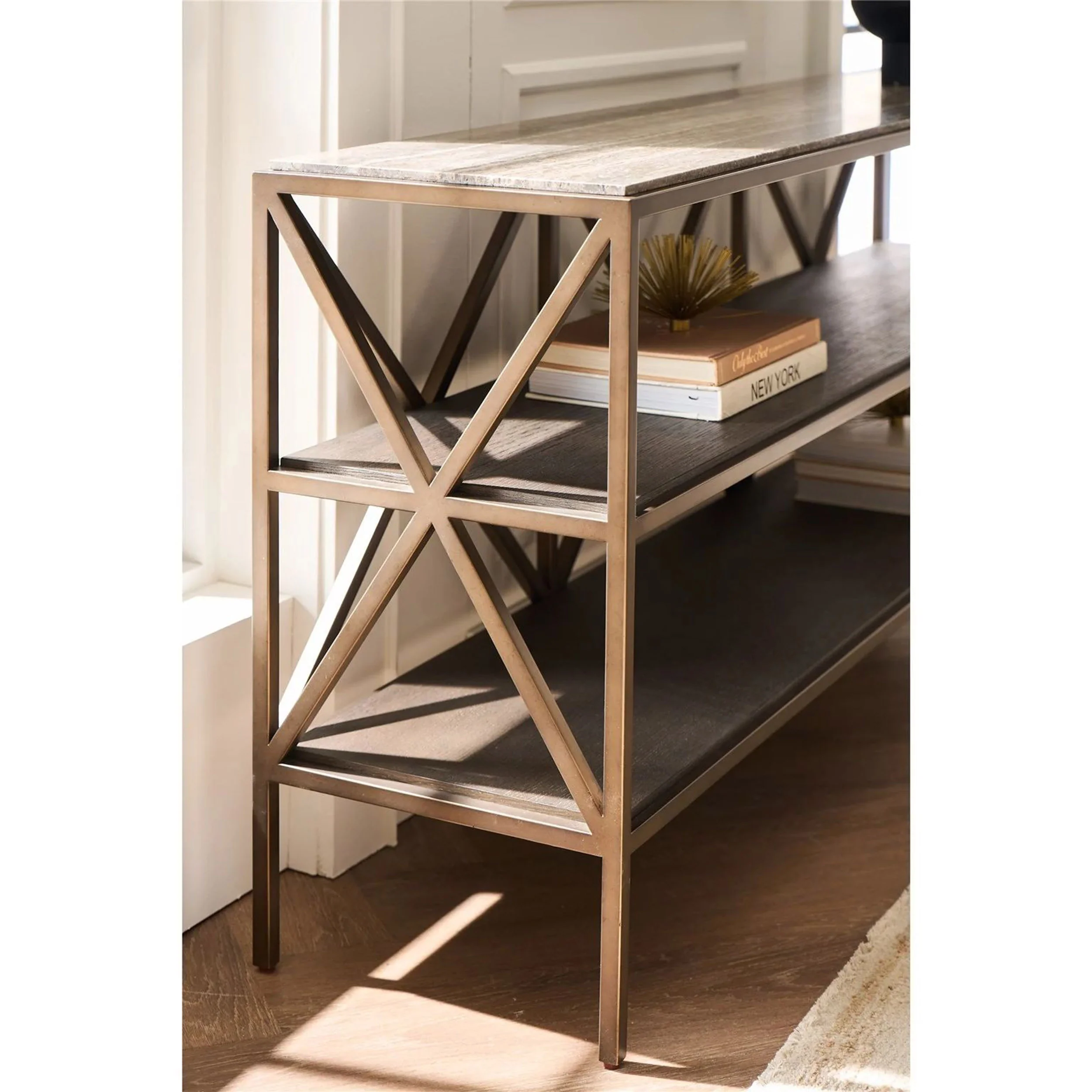 Montclair Console Table, Brindle - Image 4