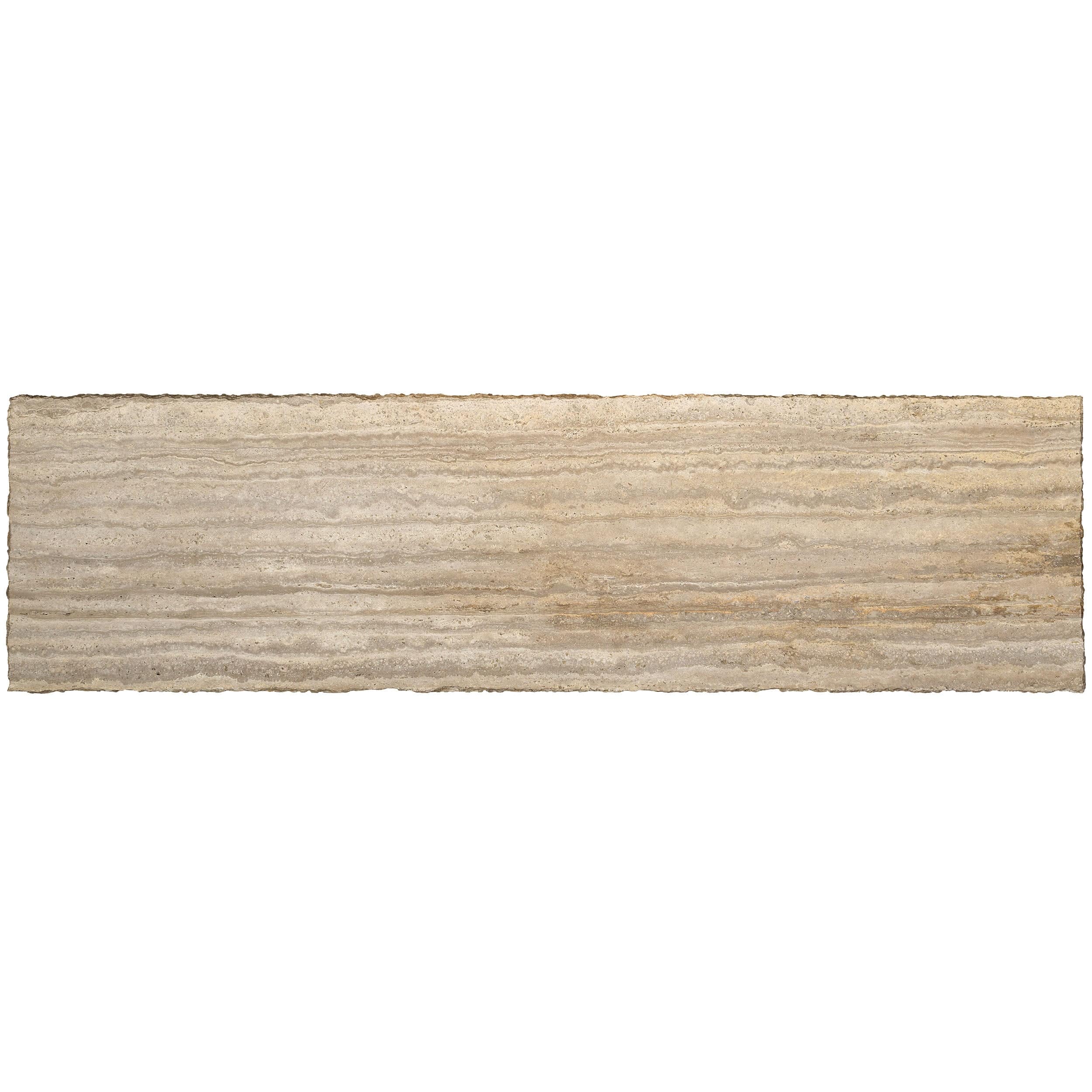 Griffith Park Console Table, Gray Travertine - Image 2