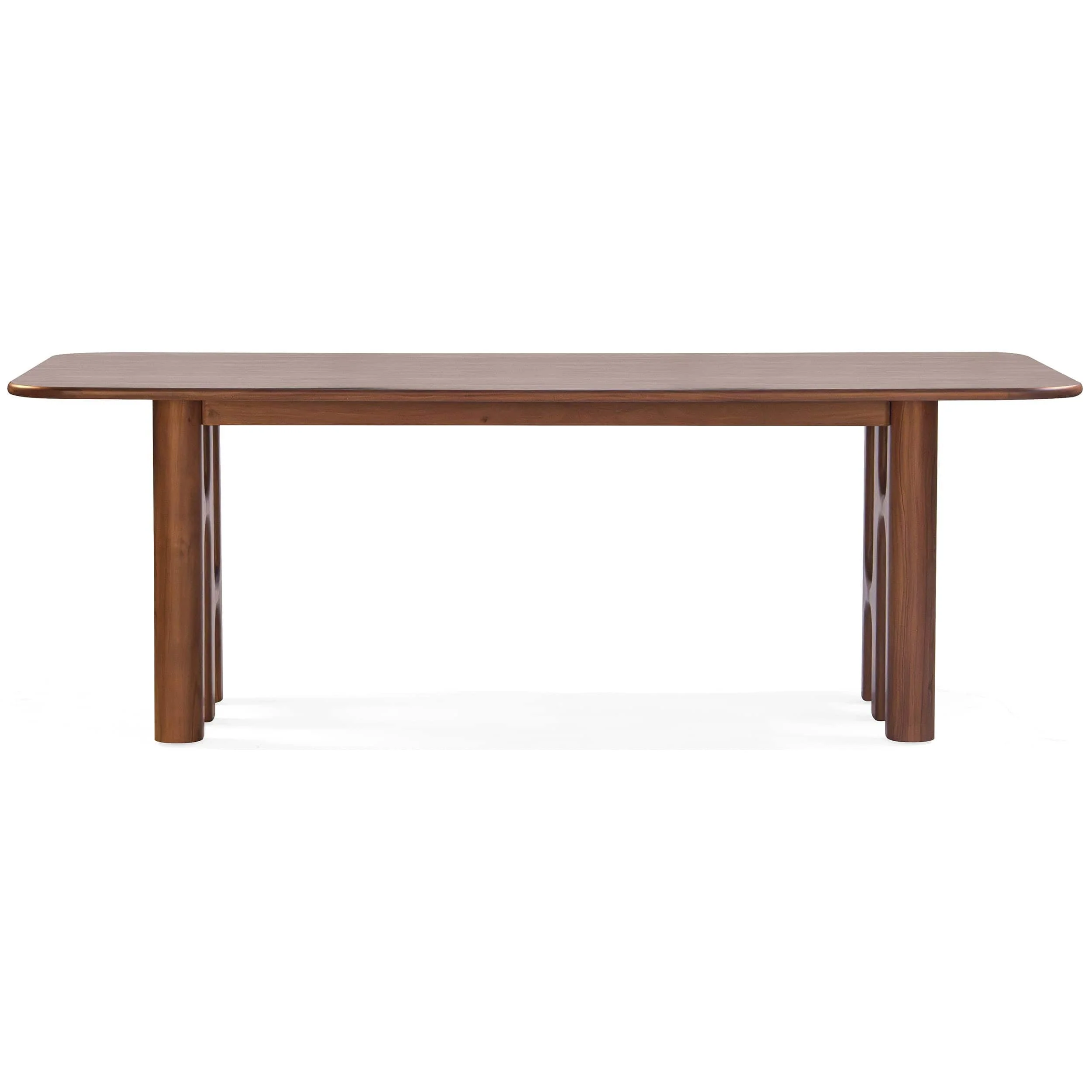 Grotto Dining Table, Light Walnut - Image 2