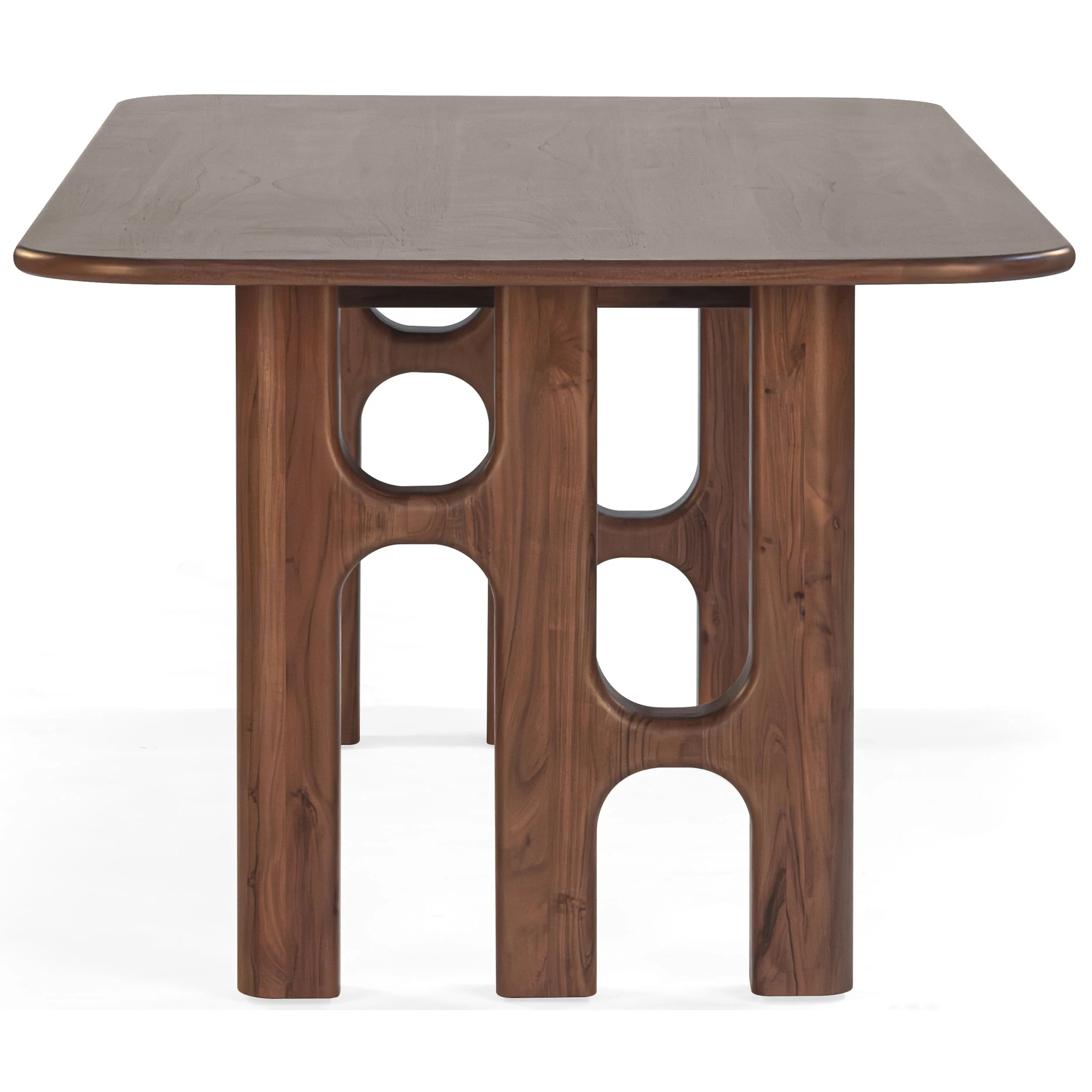 Grotto Dining Table, Light Walnut - Image 3