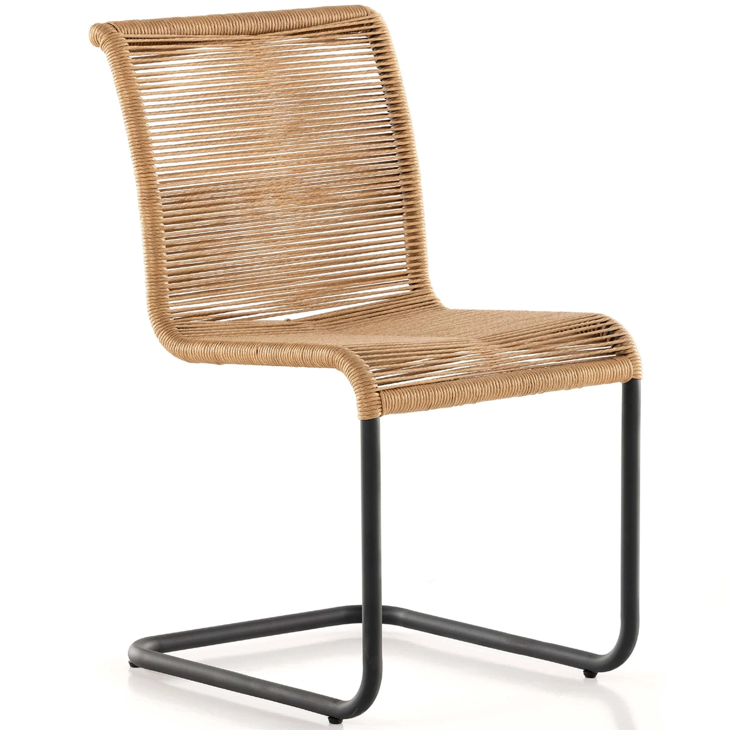 Grover Outdoor Dining Chair, Vintage Natural, Set of 2 by Four Hands