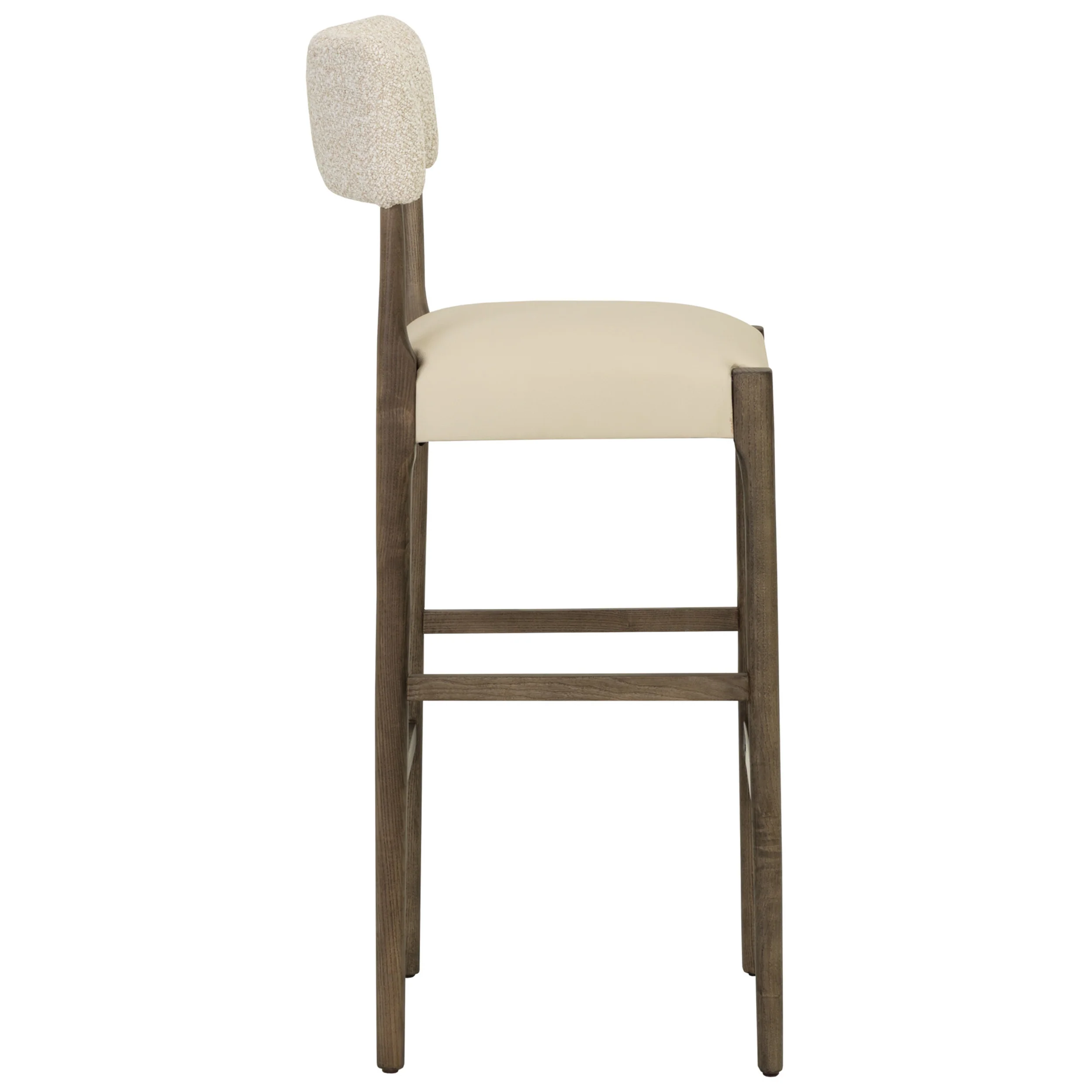 Guardi Bar & Counter Stool, Scottsdale Eggshell/Santa Cruz Oatmea - Image 3