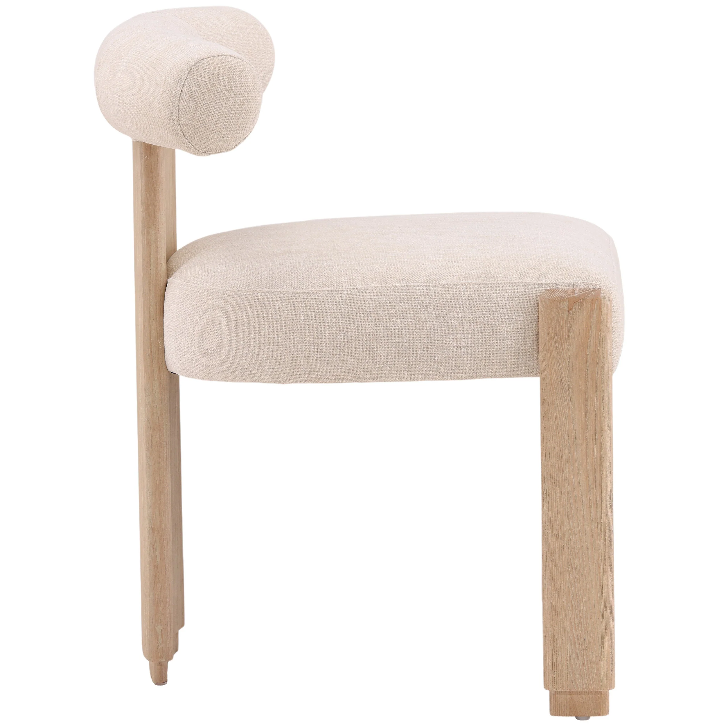 Gwyneth Dining Chair, Cream, Set of 2 - Image 3