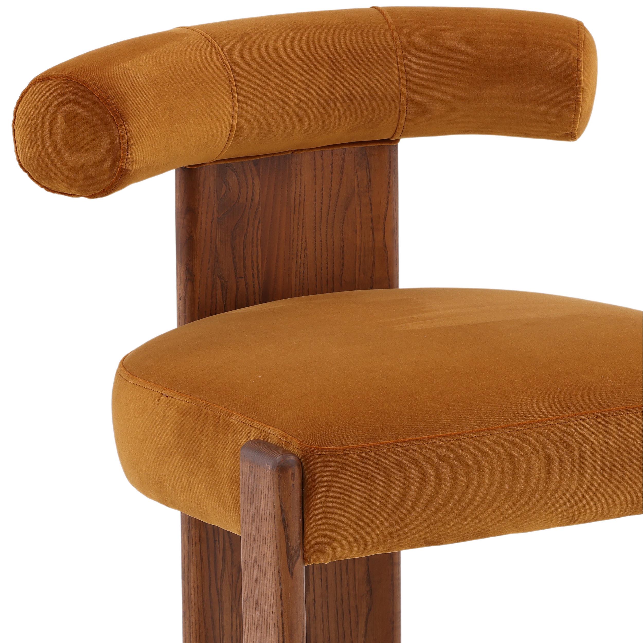 Gwyneth Dining Chair, Hudson Ginger, Set of 2 - Image 4