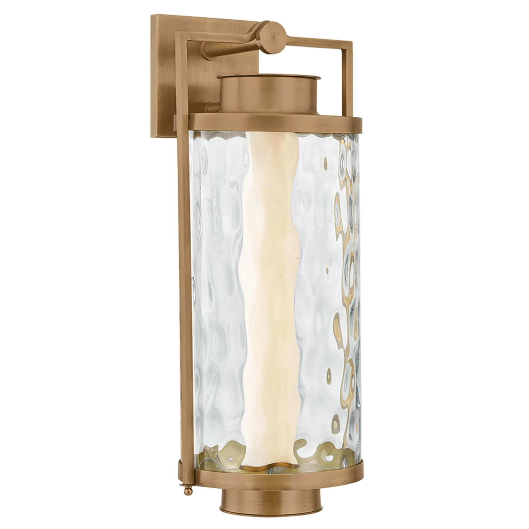 Haddock Wall Sconce, Patina Brass - Image 2