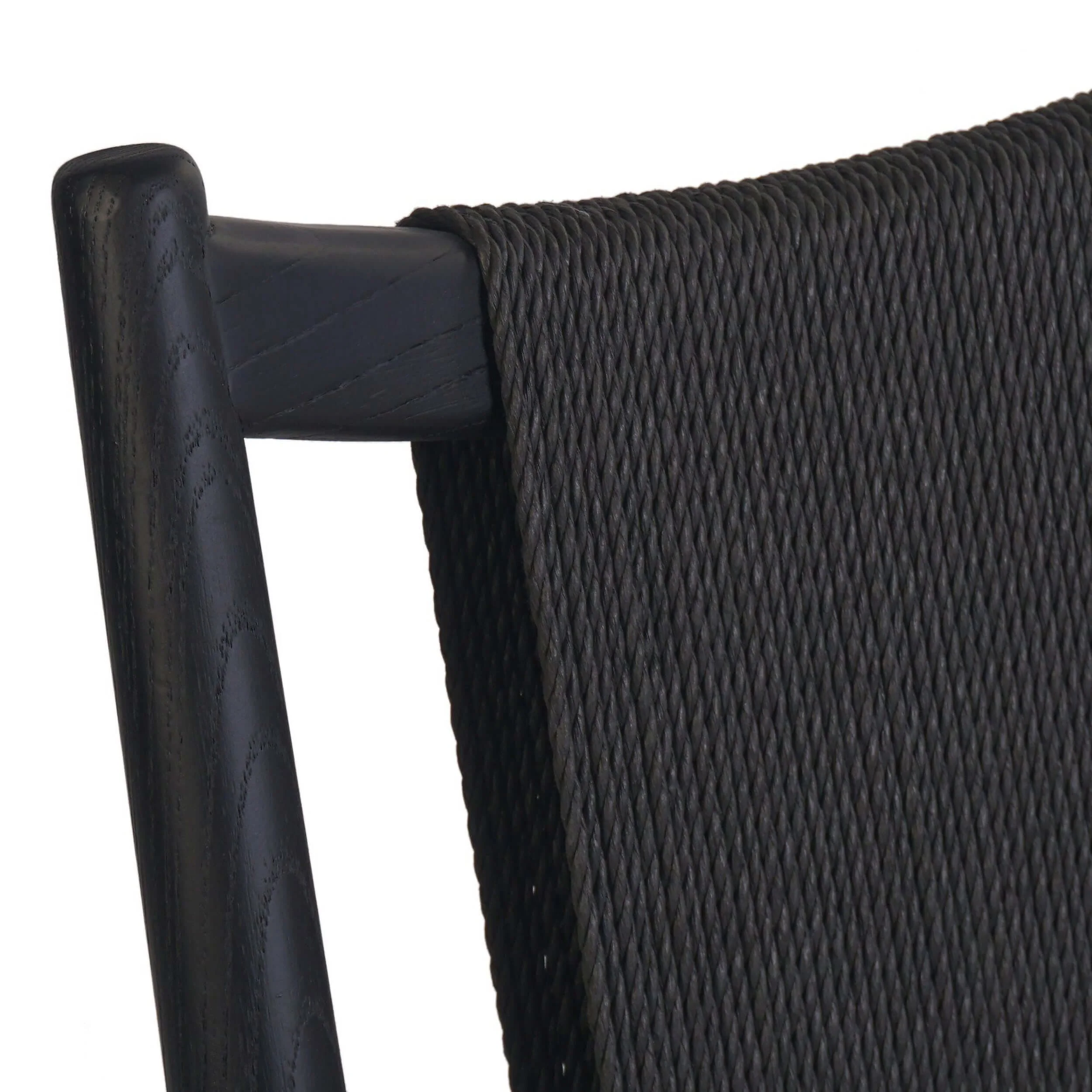 Haddon Dining Chair, Black, Set of 2 by Four Hands - Image 4
