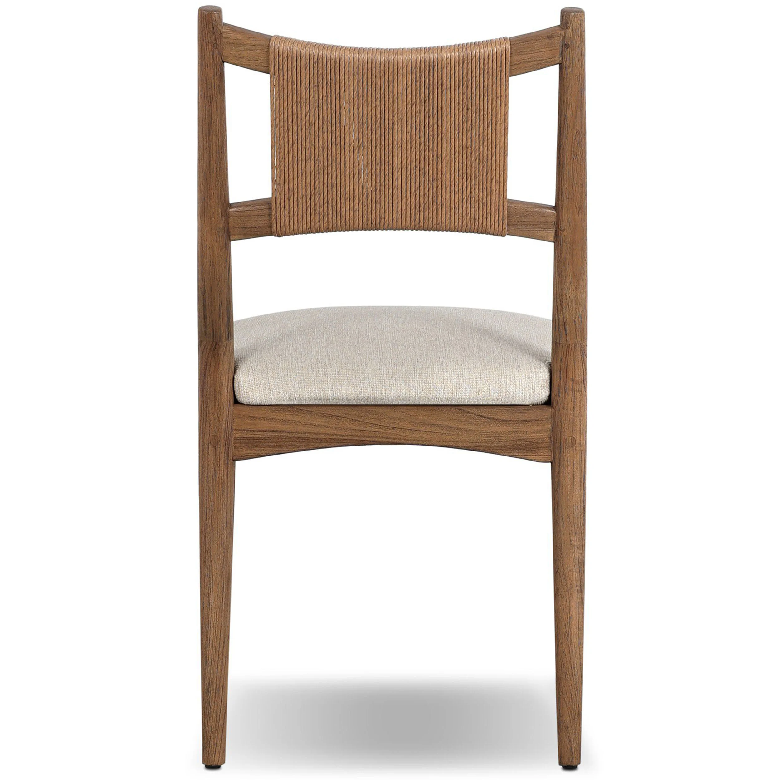 Haddon Outdoor Dining Chair, Ellor Beige, Set of 2 by Four Hands - Image 4